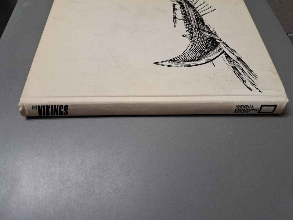 Vintage 1982 first printing of The Vikings by Howard La Fay. National Geographic Society