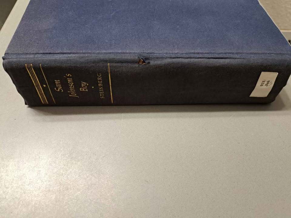 Vintage 1968 first edition of Sam Johnson's Boy: A Close-Up of the President from Texas
