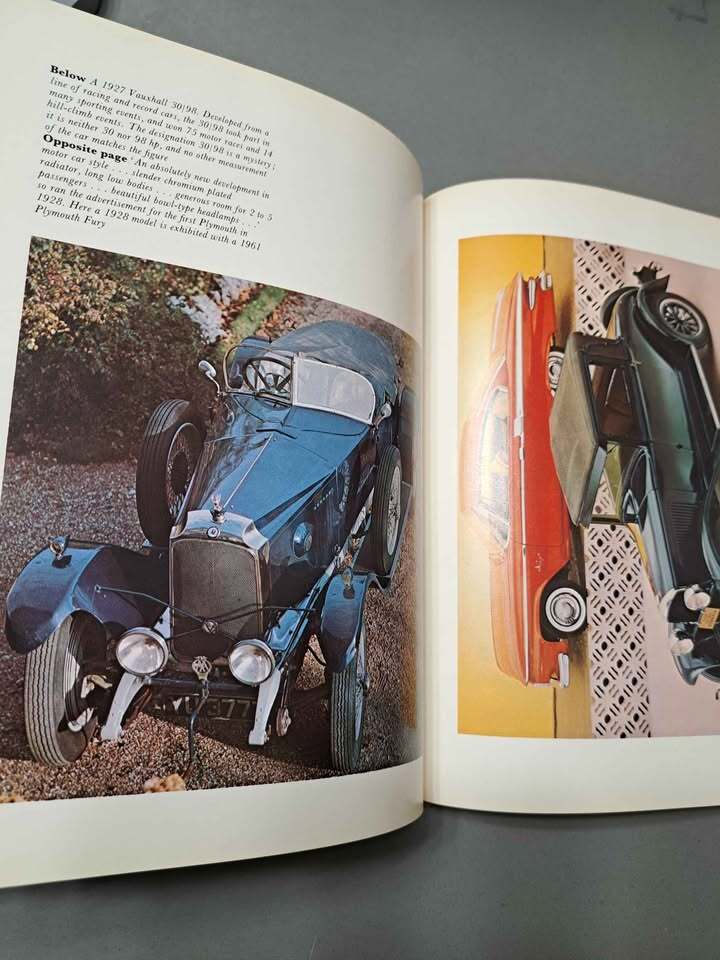 Vintage 1973 A Picture History of the Automobile