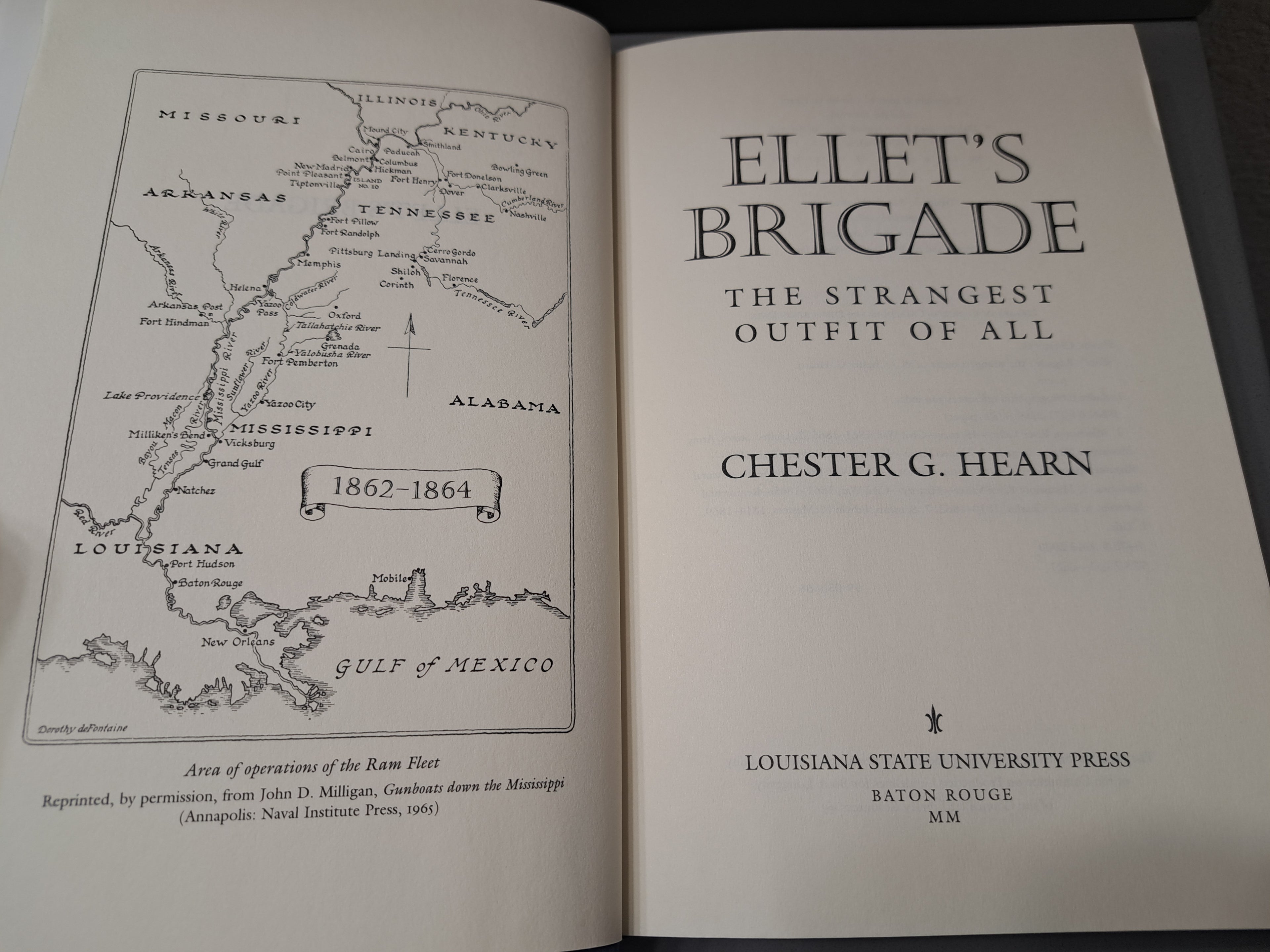 Ellet's Brigade: The Strangest Outfit of All by Chester G Hearn