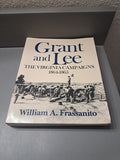 Vintage 1983 first edition of Grant and Lee: The Virginia Campaigns 1864-1865 by Williams A Frassanito
