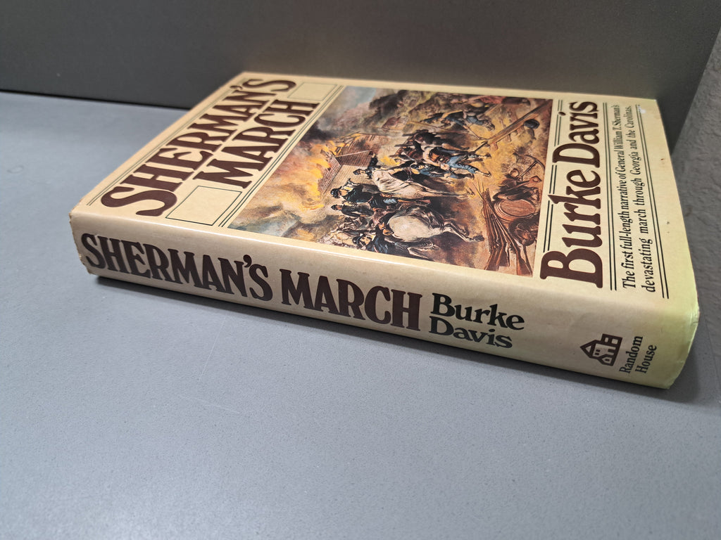Vintage 1980 first edition of Sherman's March by Burke Davis