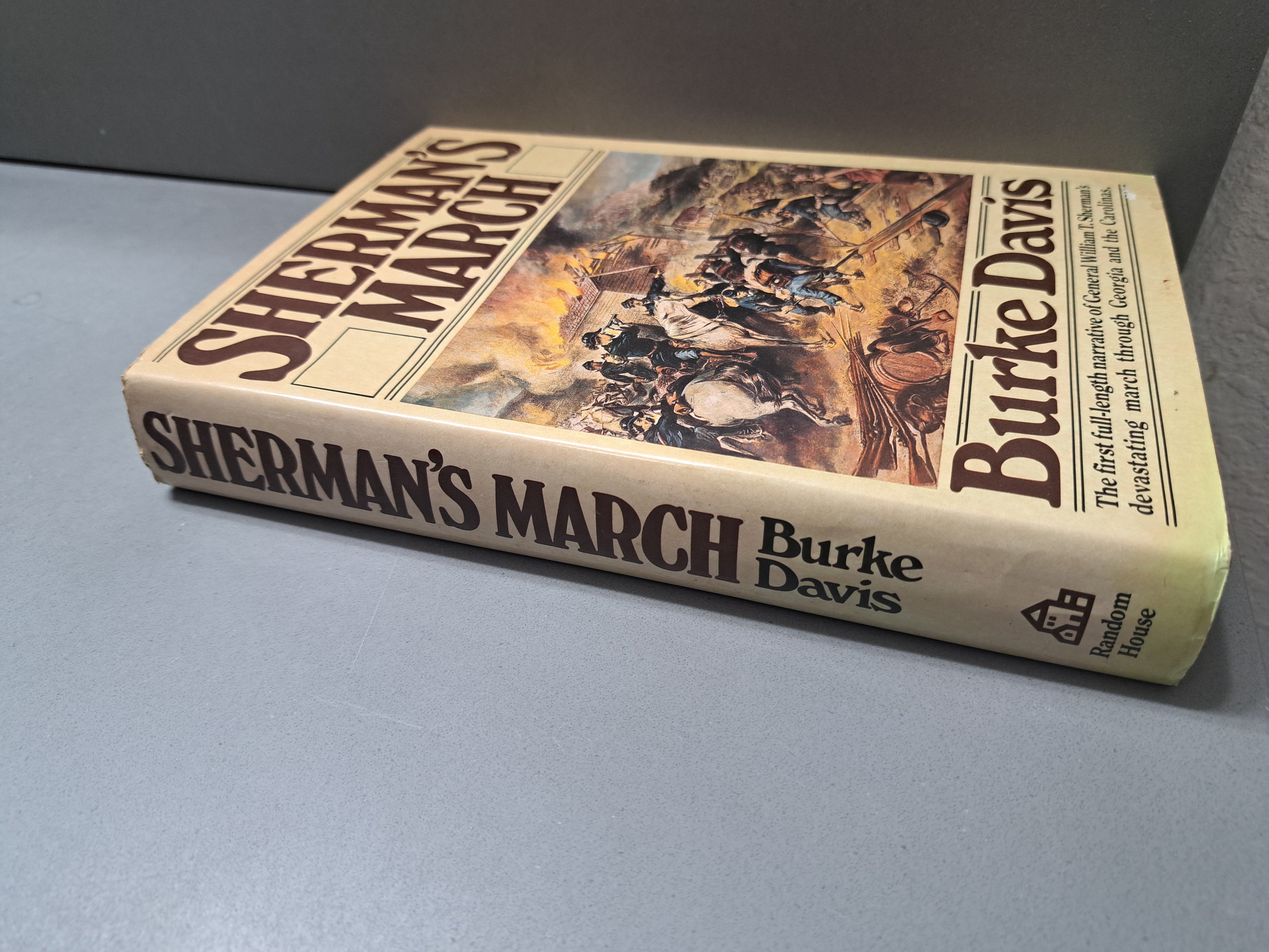 Vintage 1980 first edition of Sherman's March by Burke Davis