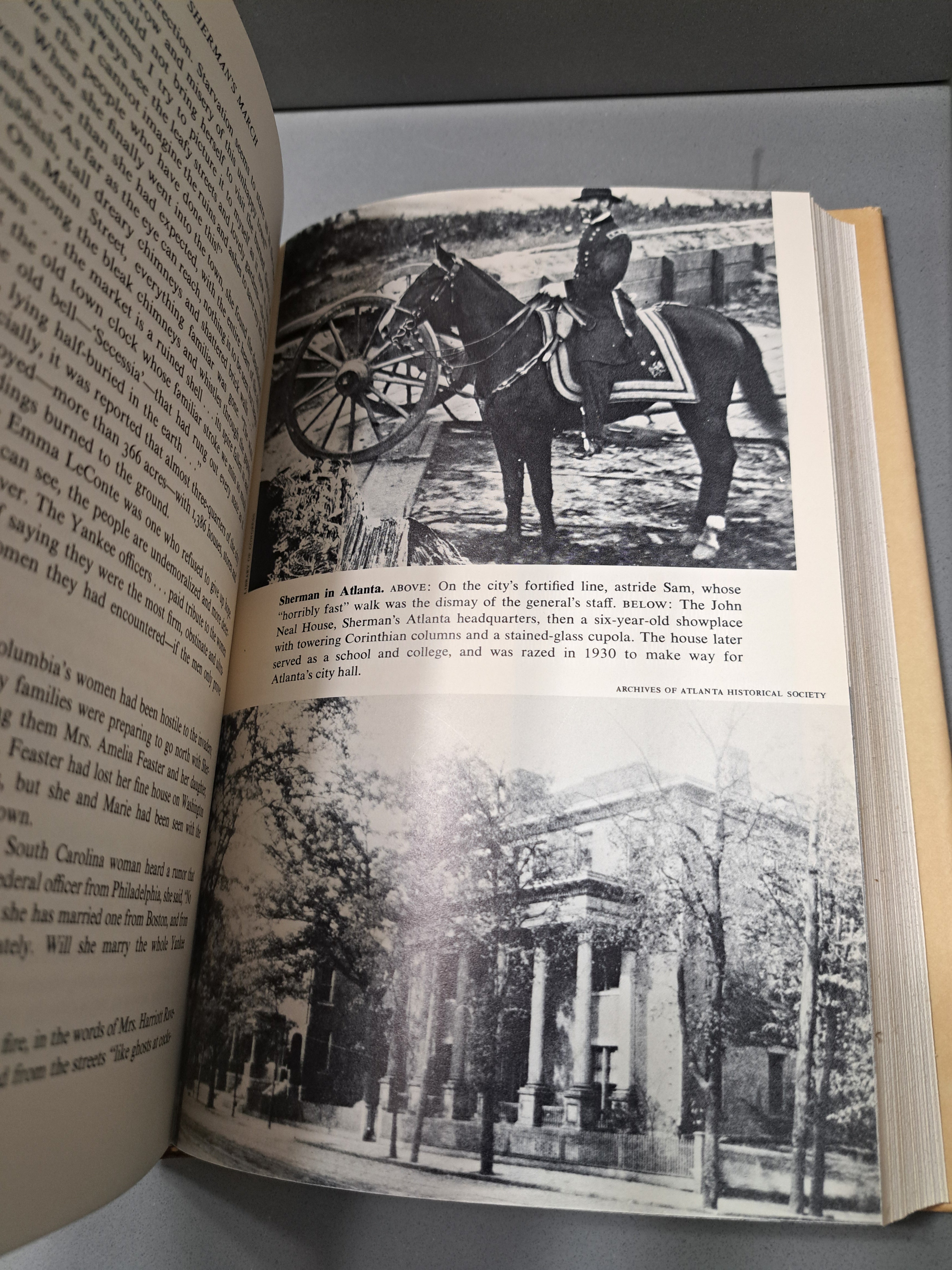 Vintage 1980 first edition of Sherman's March by Burke Davis