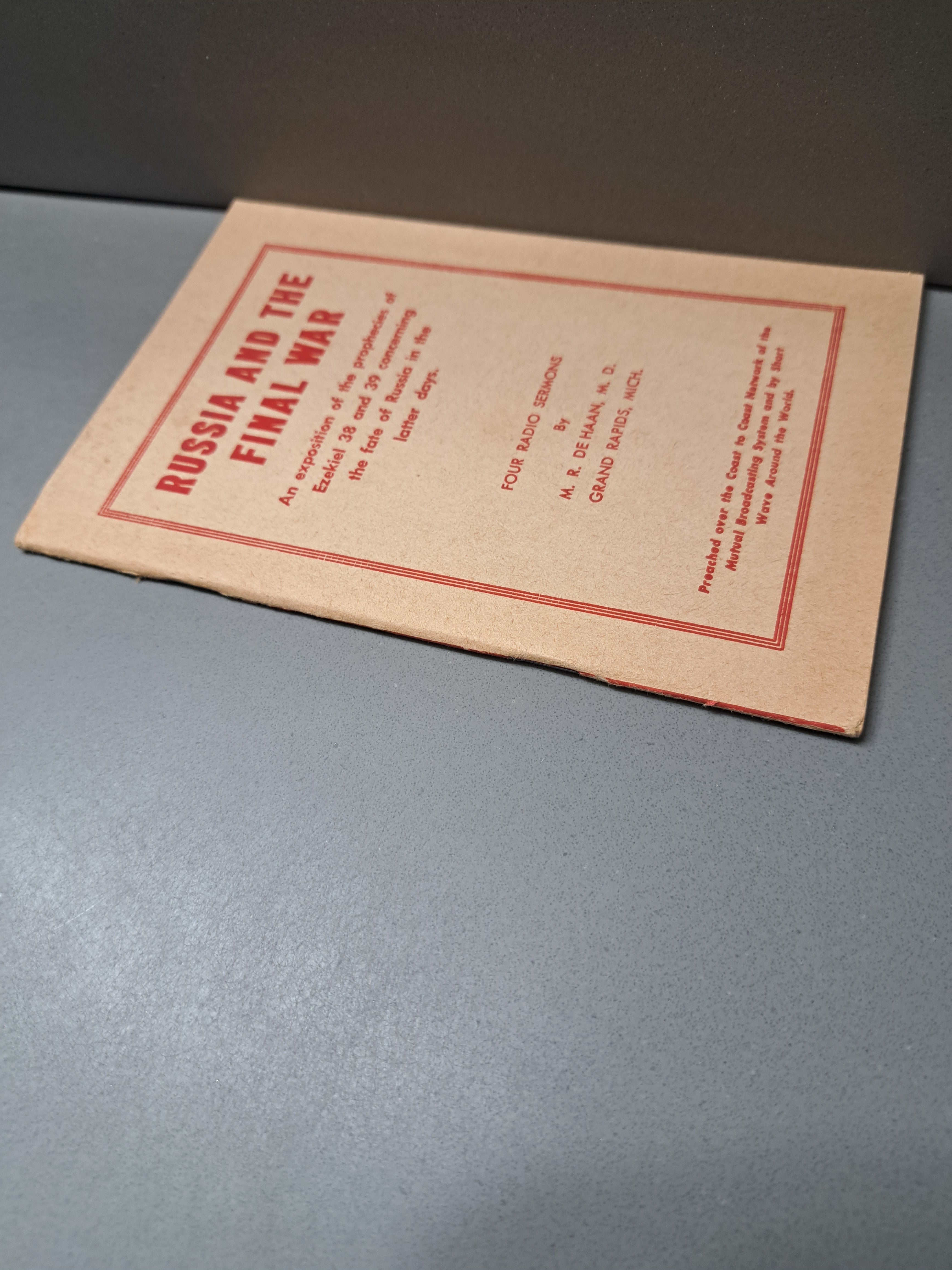 Vintage 1950 Russia and the Final War
