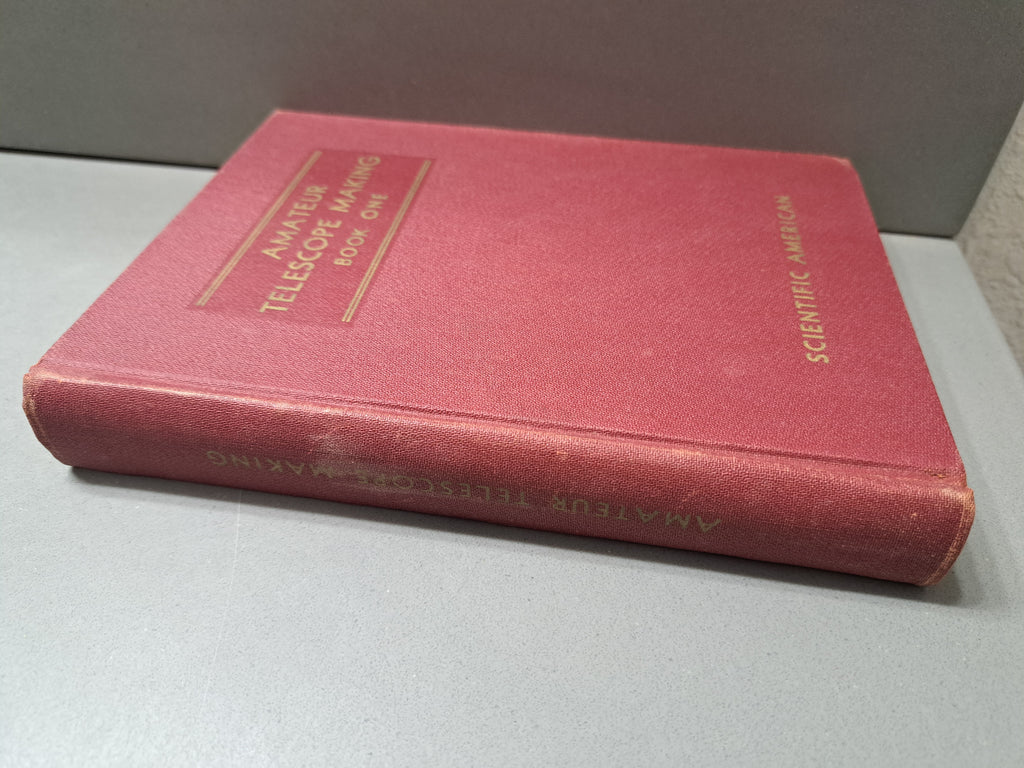 Vintage 1964 Amateur Telescope Making Book One edited by Albert G Ingalls