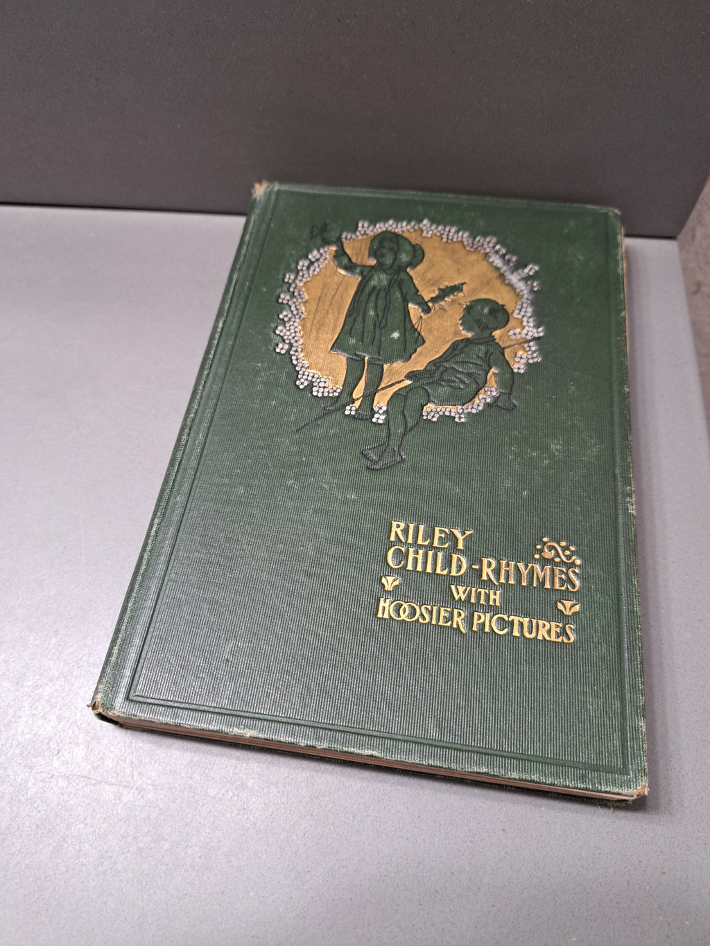 Vintage 1905 Riley Child-Rhymes with Hoosier Pictures by James Whitcomb Riley