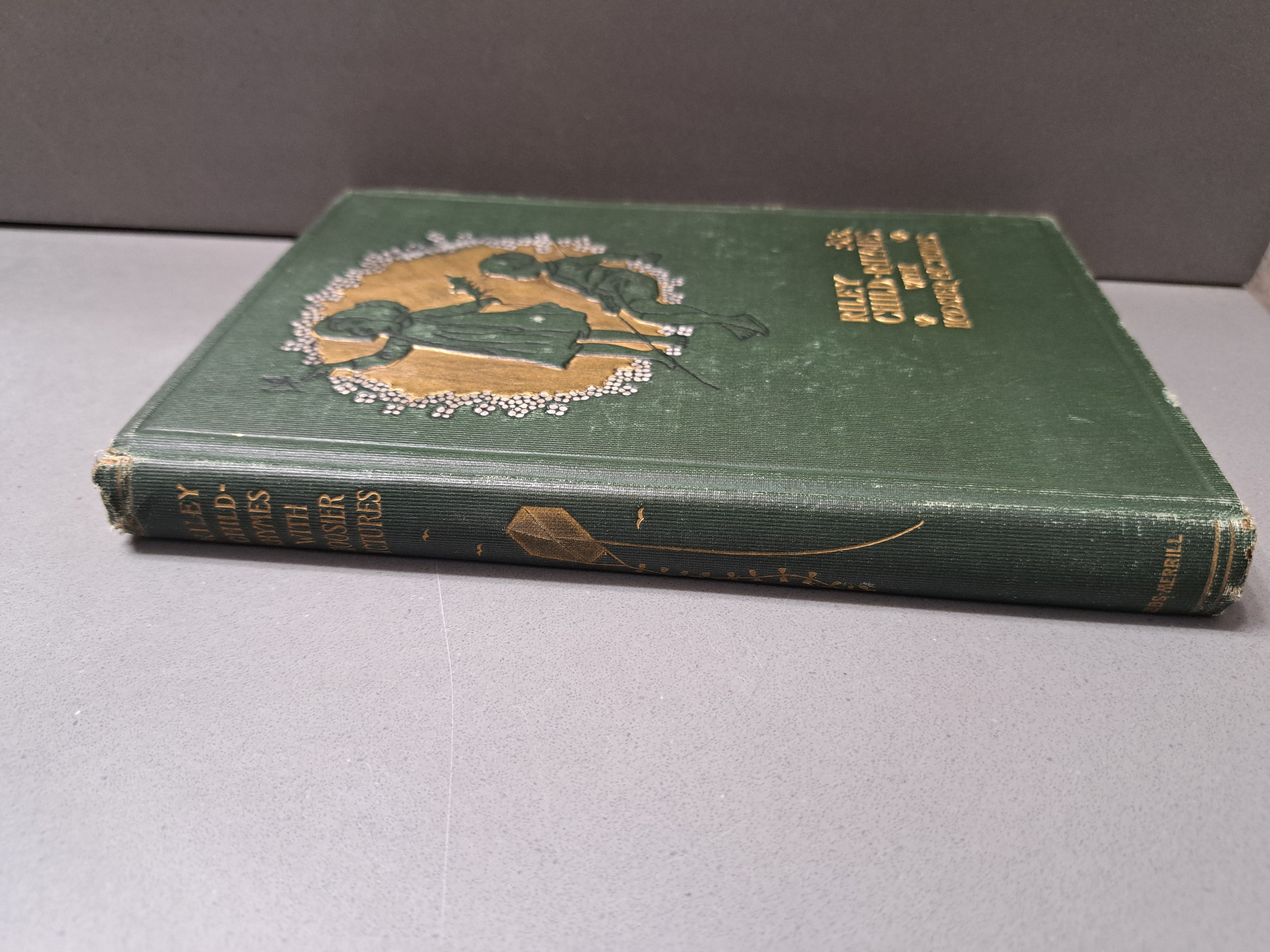 Vintage 1905 Riley Child-Rhymes with Hoosier Pictures by James Whitcomb Riley
