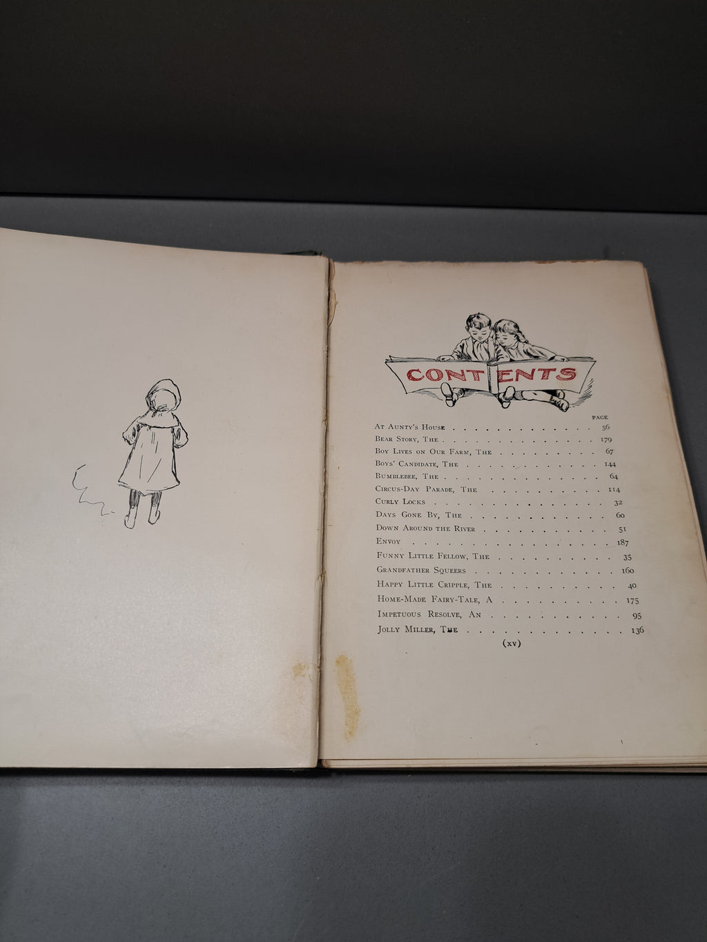 Vintage 1905 Riley Child-Rhymes with Hoosier Pictures by James Whitcomb Riley