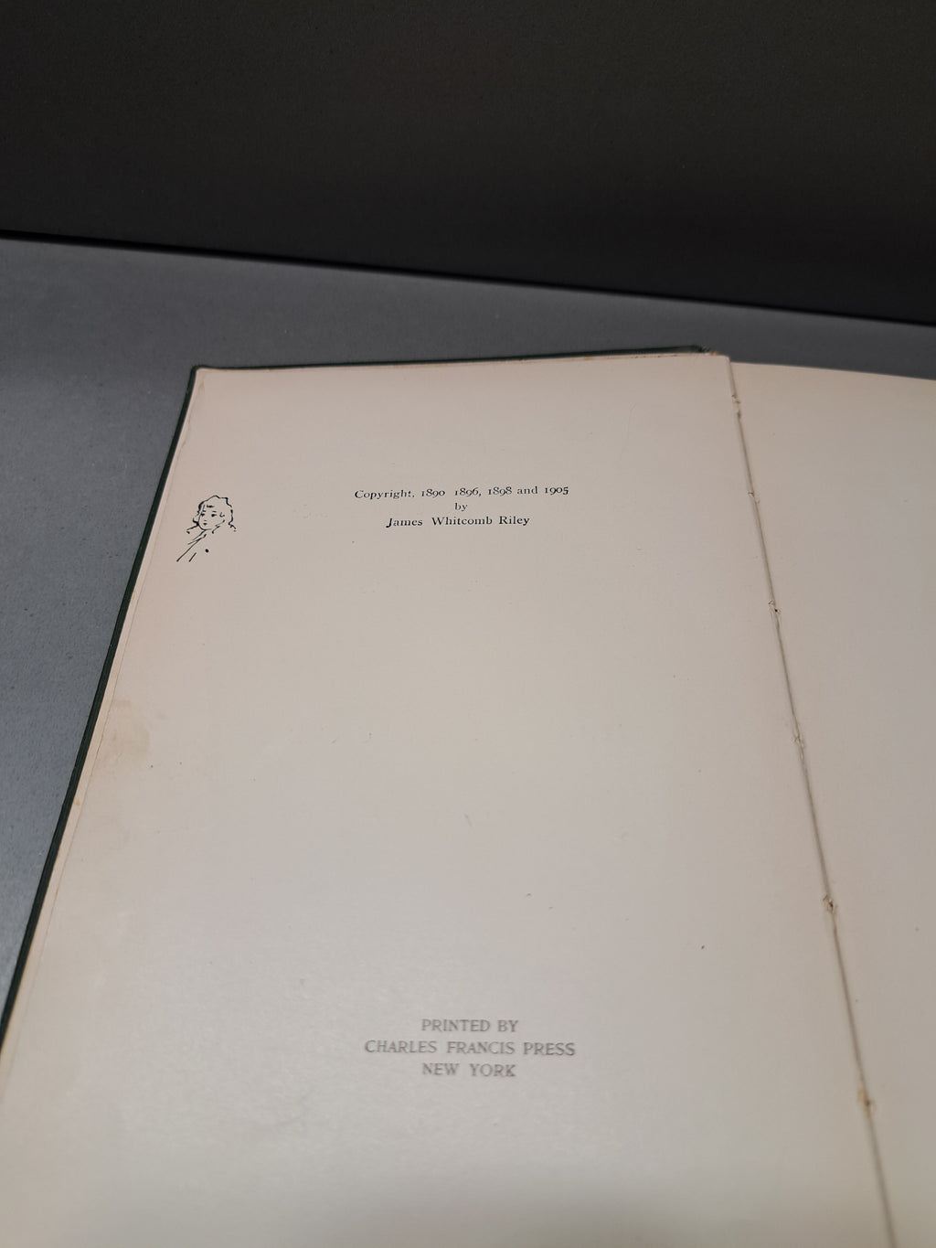 Vintage 1905 Riley Child-Rhymes with Hoosier Pictures by James Whitcomb Riley
