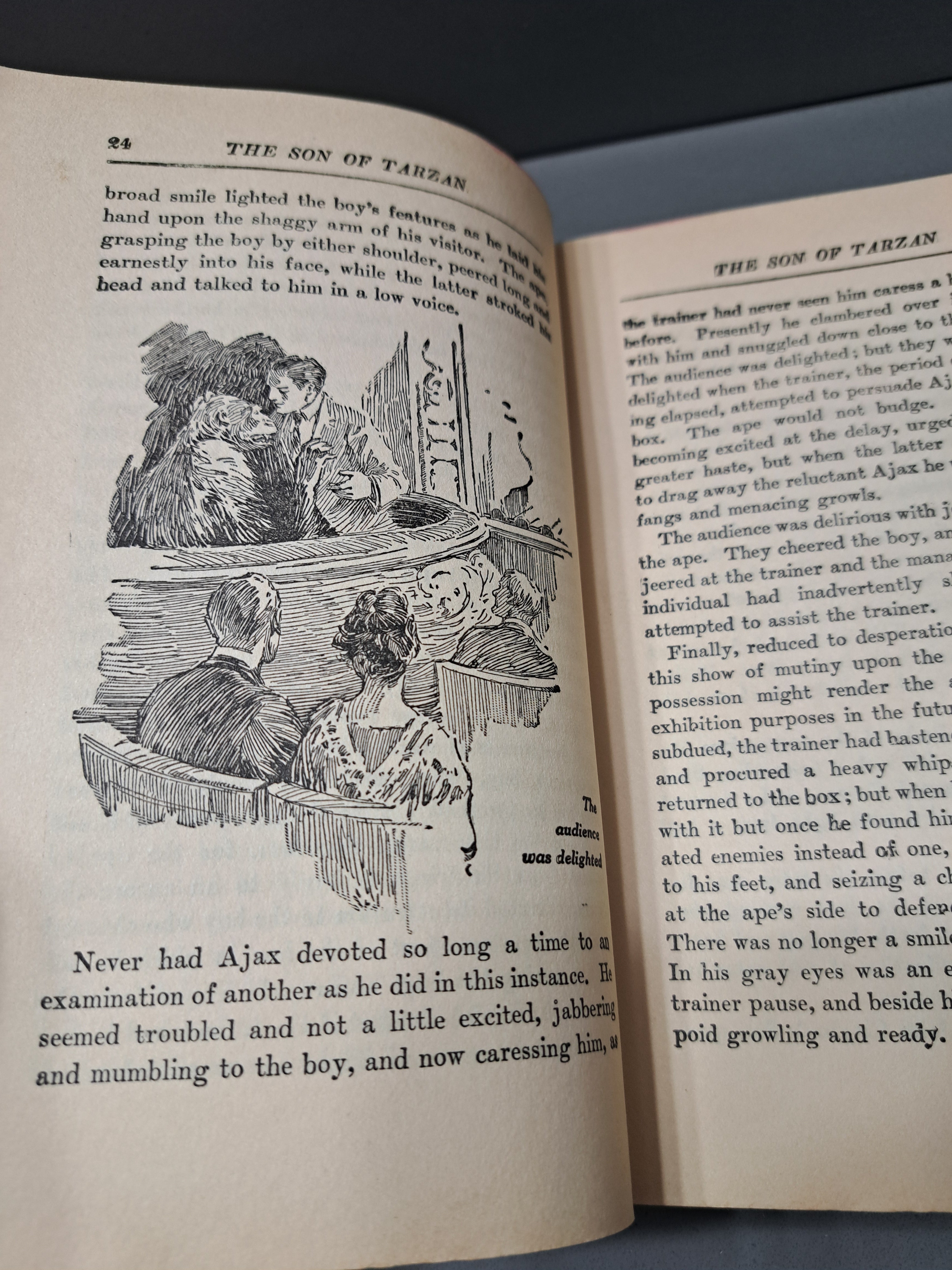 Vintage 1917 The Son of Tarzan by Edgar Rice Burroughs