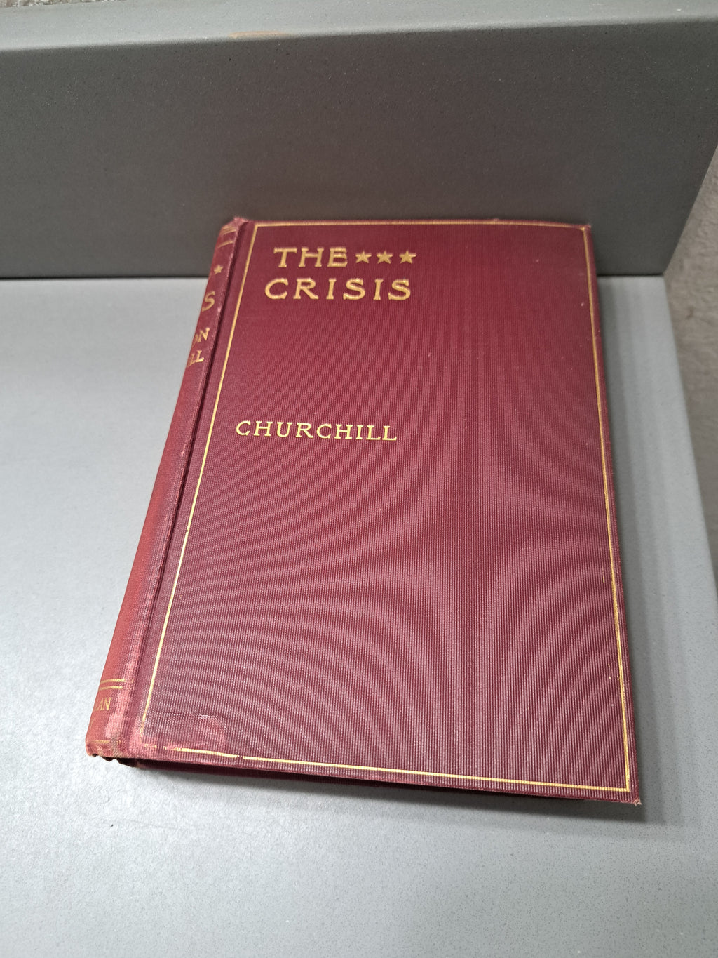Vintage 1901 The Crisis by Winston Churchill