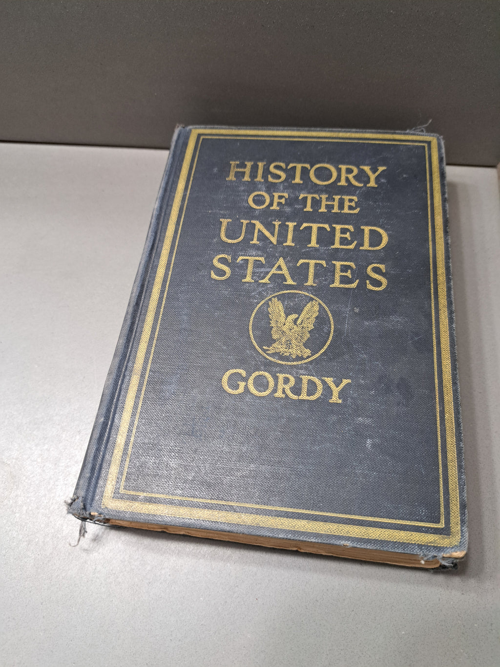 Vintage 1925 History of the United States by Wilbur Fisk Gordy