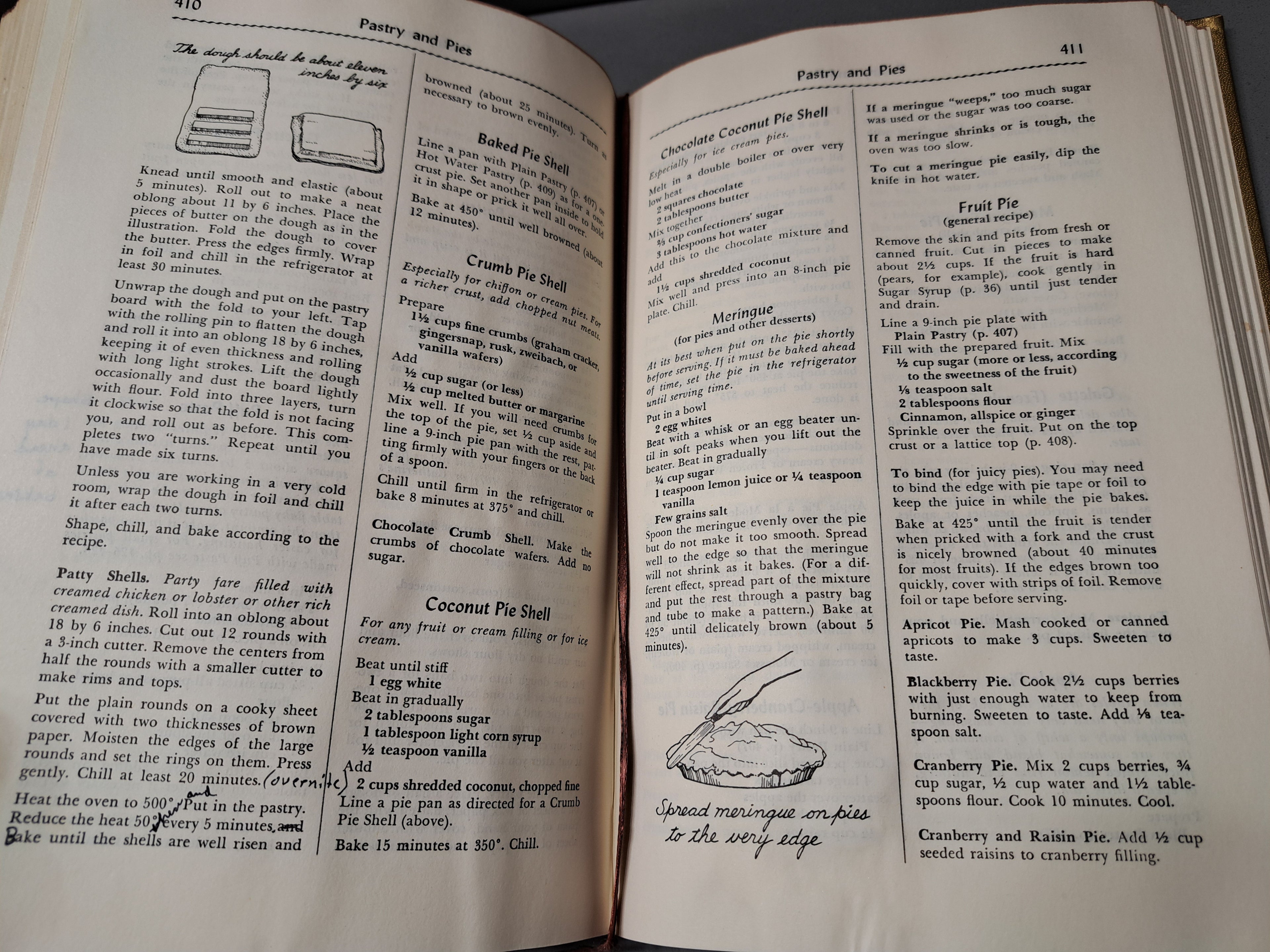 Vintage 1965 The Fannie Farmer cookbook