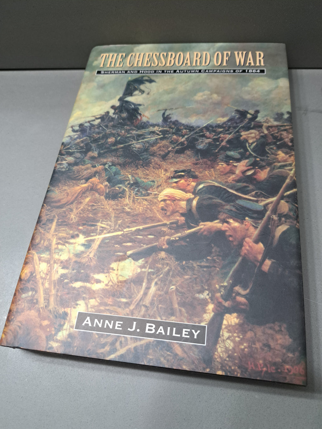 First edition of The Chessboard of War by Anne J Bailey