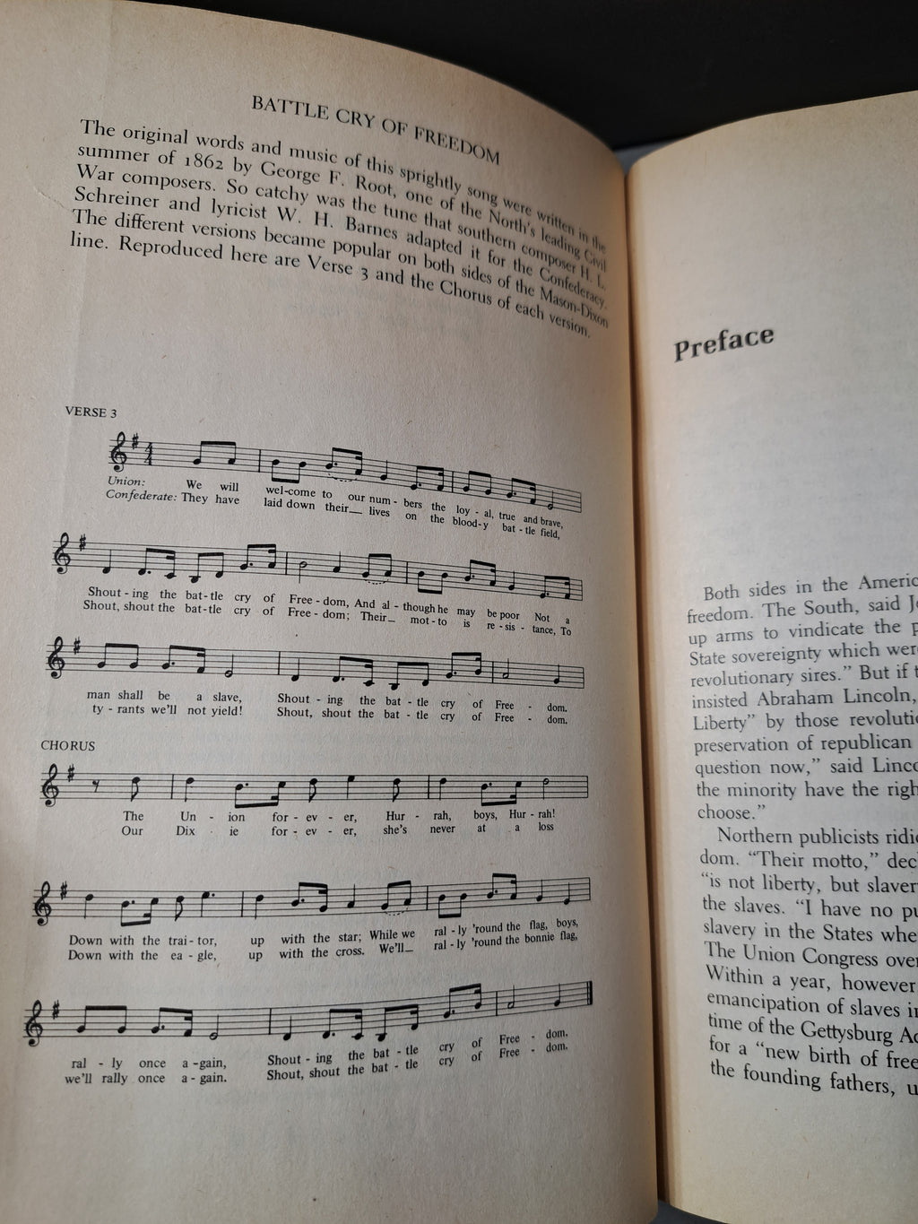 Vintage 1989 Battle Cry of Freedom: The Civil War Era by James M McPherson