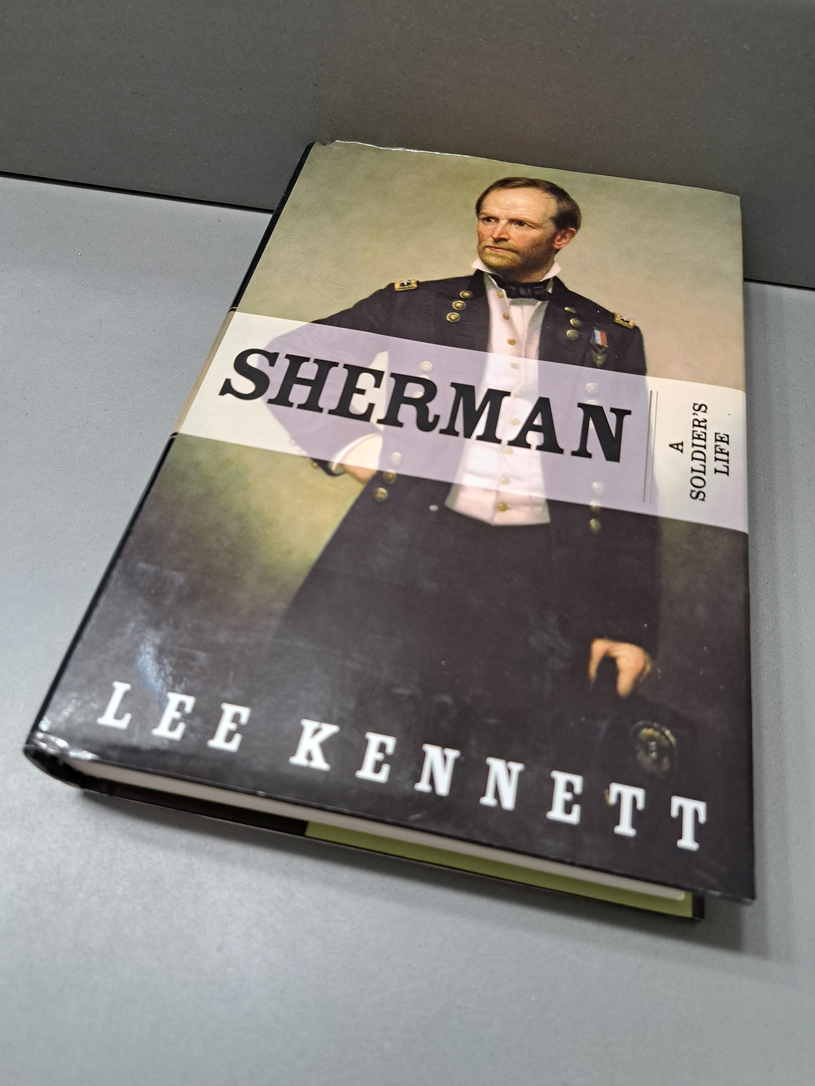 First edition of Sherman: A Soldier's Life by Lee Kennett