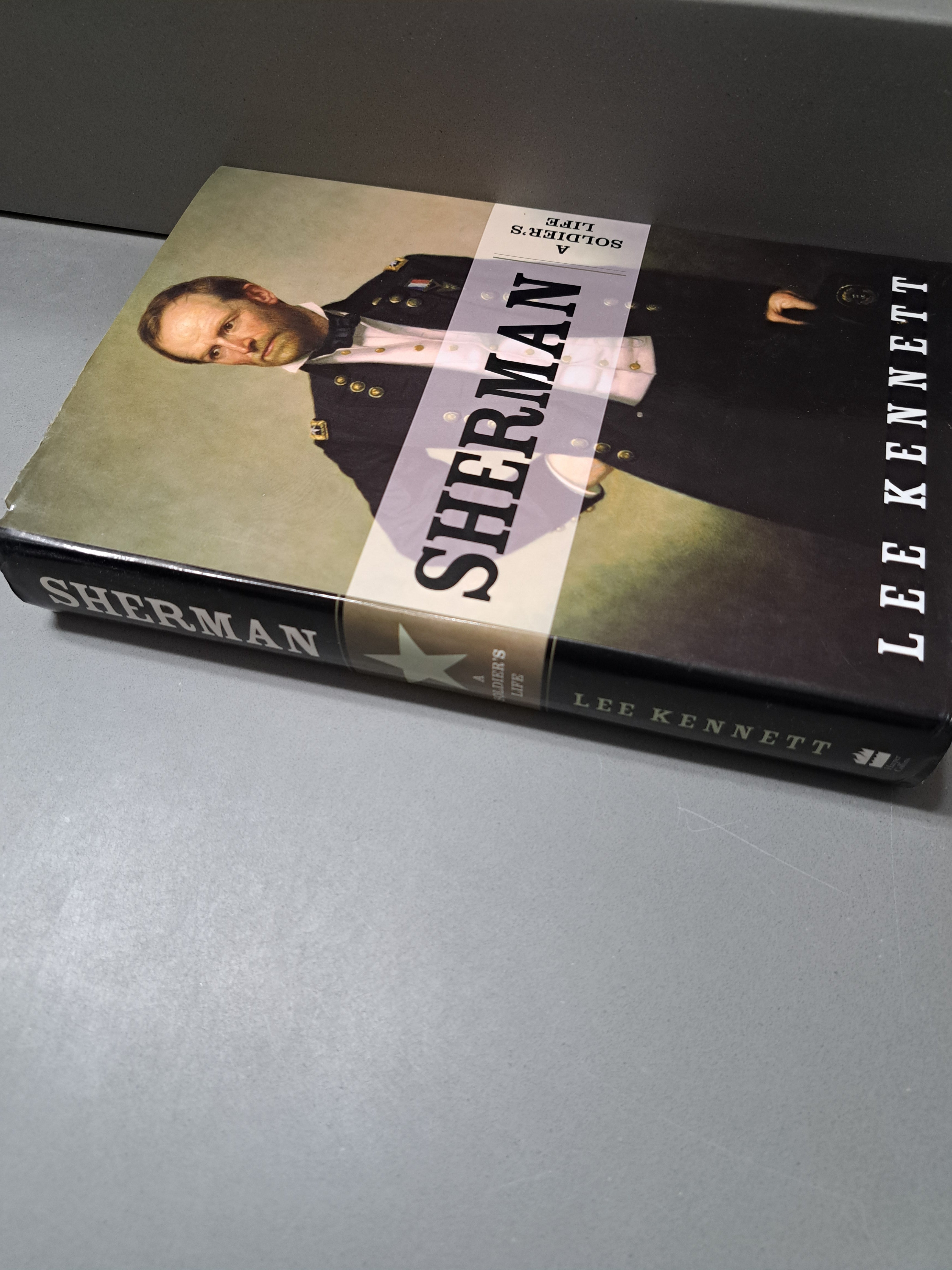 First edition of Sherman: A Soldier's Life by Lee Kennett
