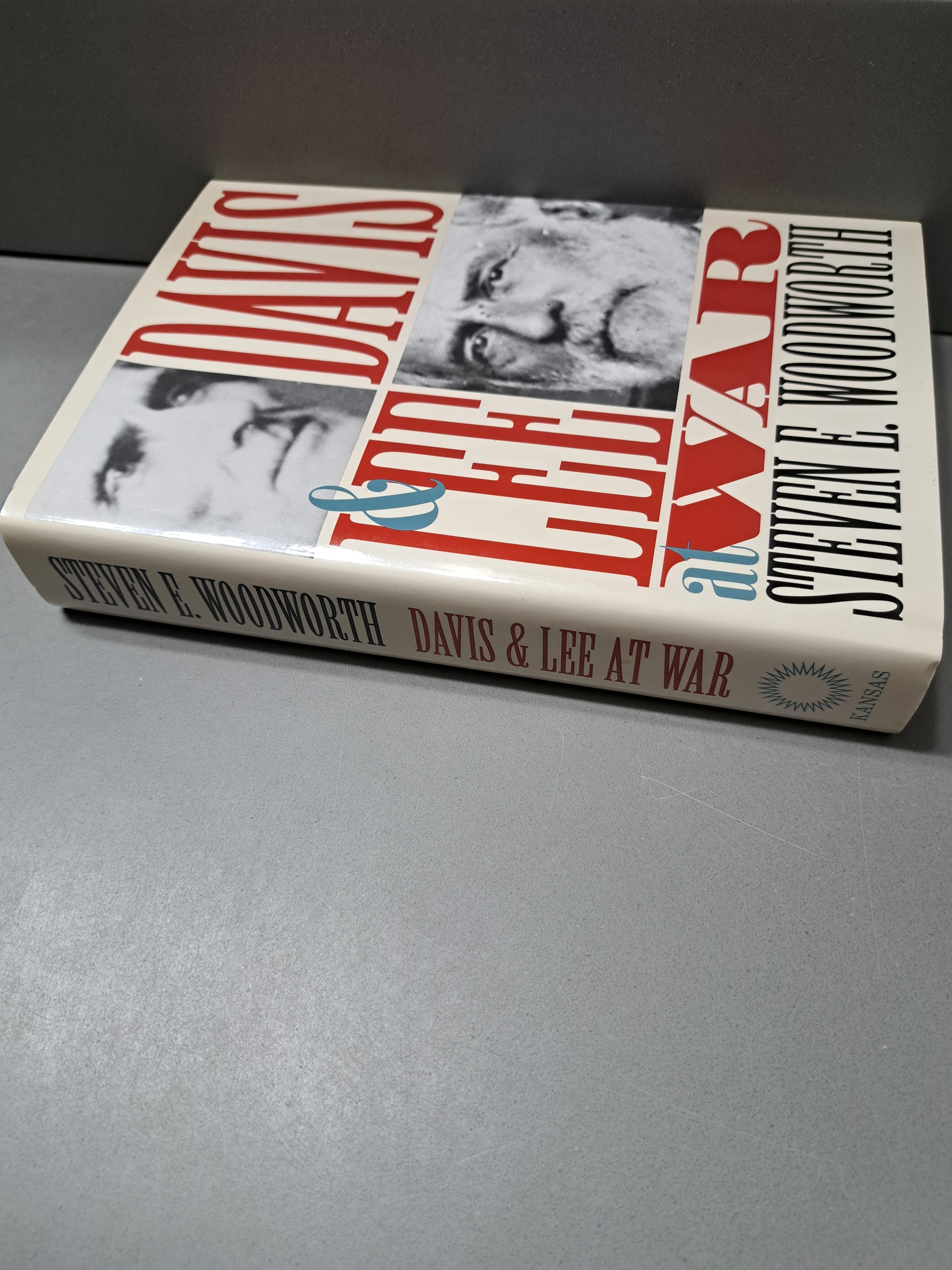 1995 first edition of Davis and Lee at War by Steven E Woodworth