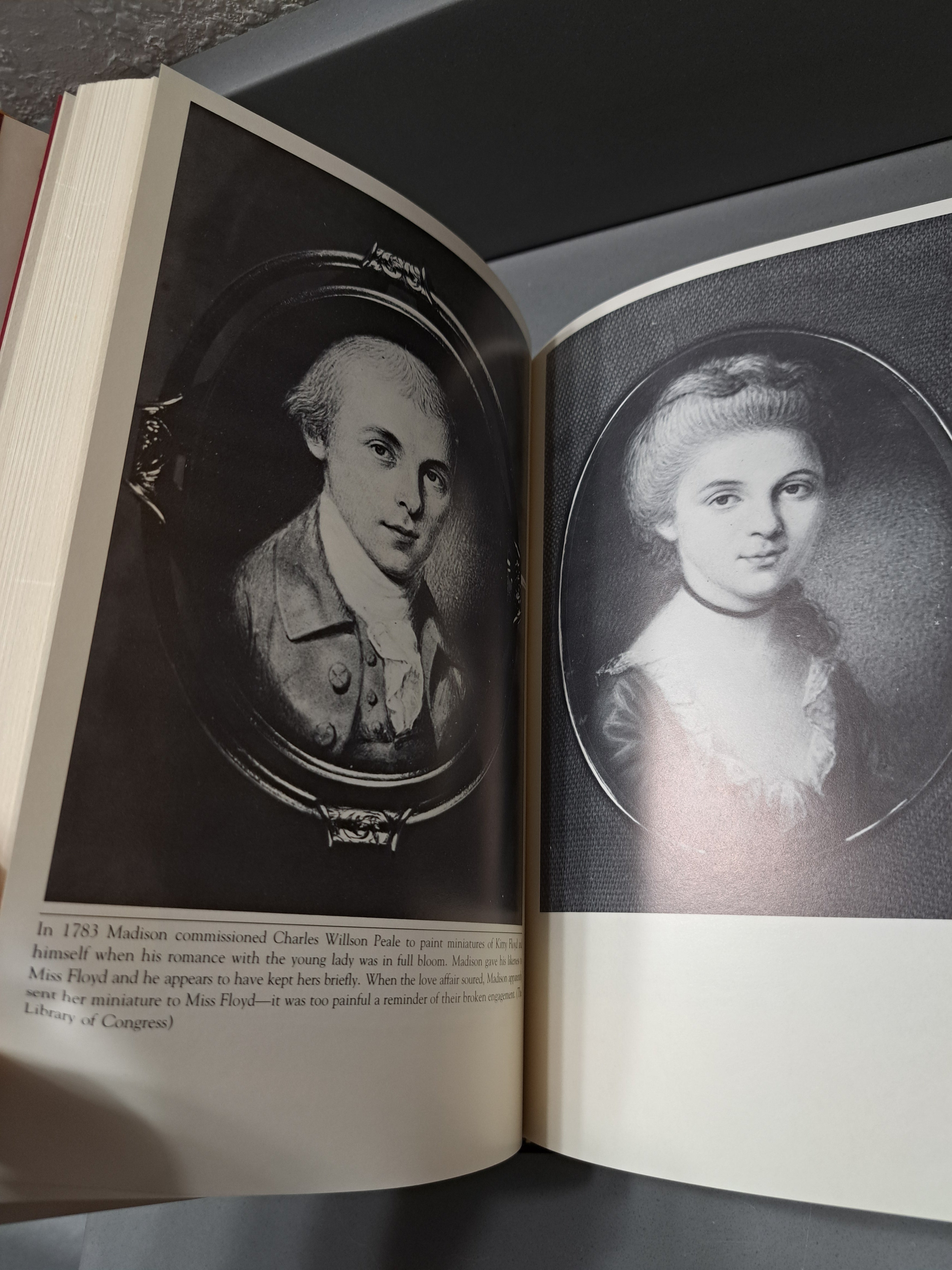 Vintage 1987 first edition of James Madison: The Founding Father by Robert A Rutland