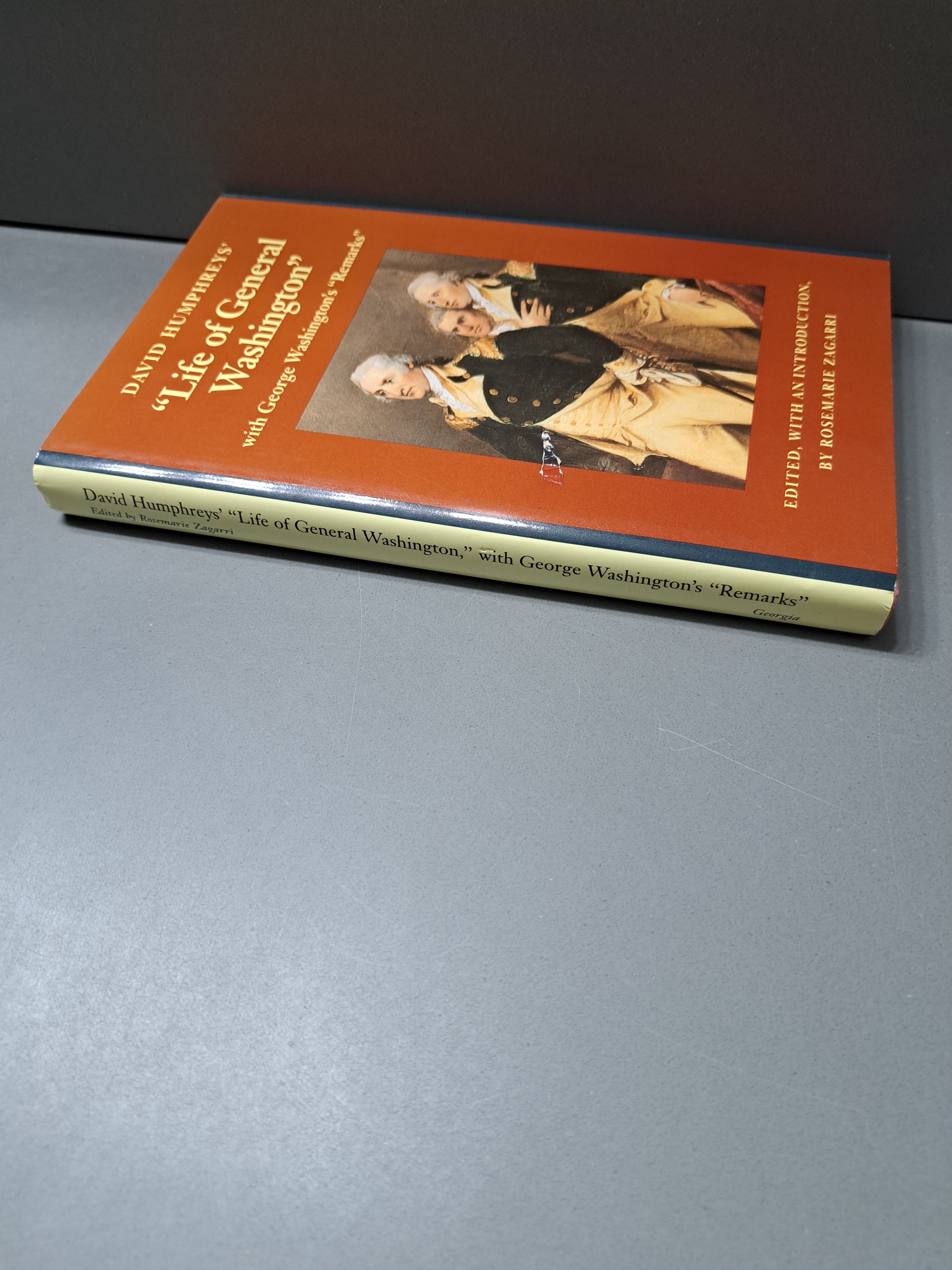 Vintage 1991 first edition of David Humphrey's "Life of General Washington" with George Washington's "Remarks"