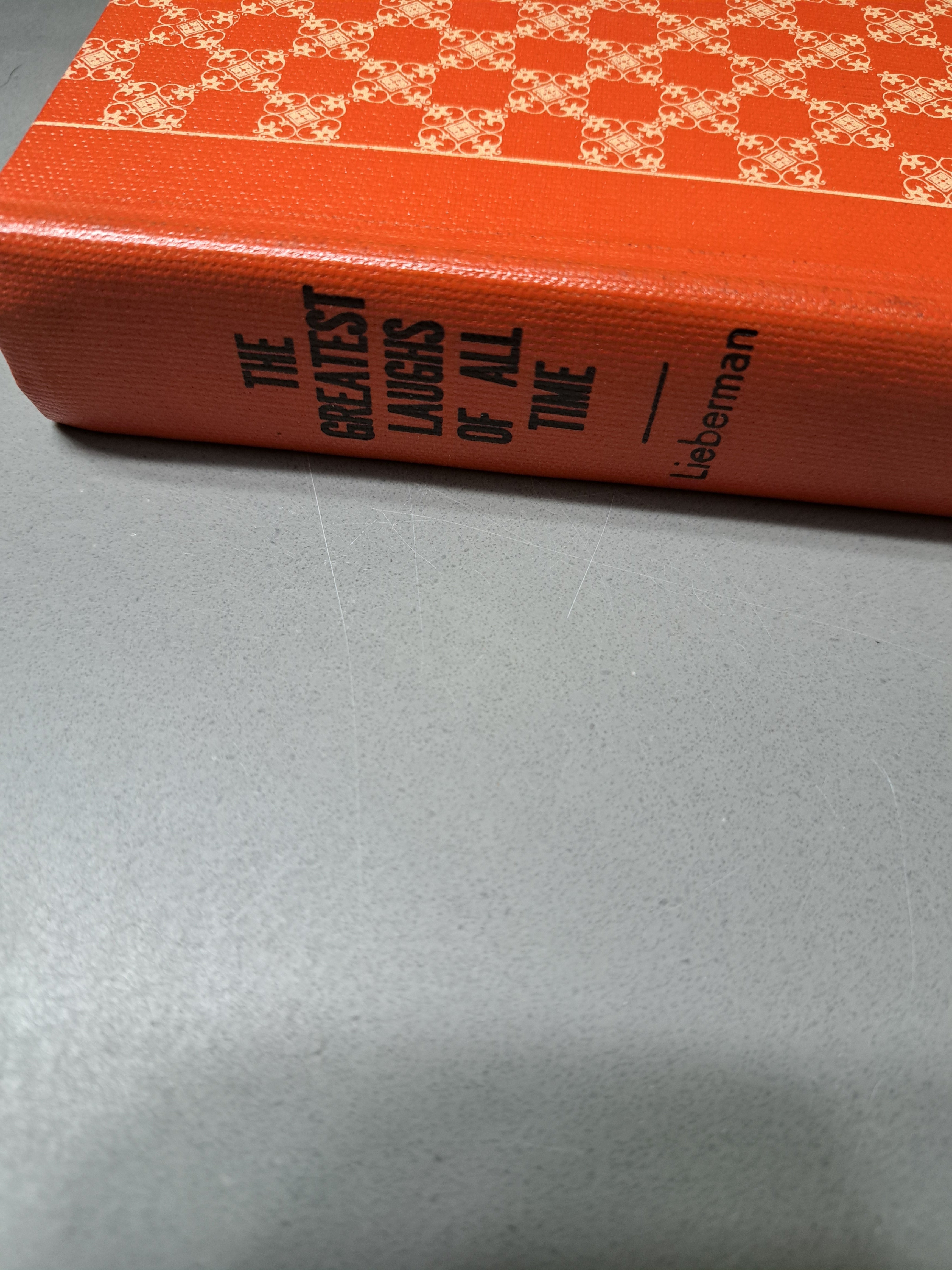 Rare 1961 first edition of The Greatest Laughs of All Time by Gerald F Lieberman