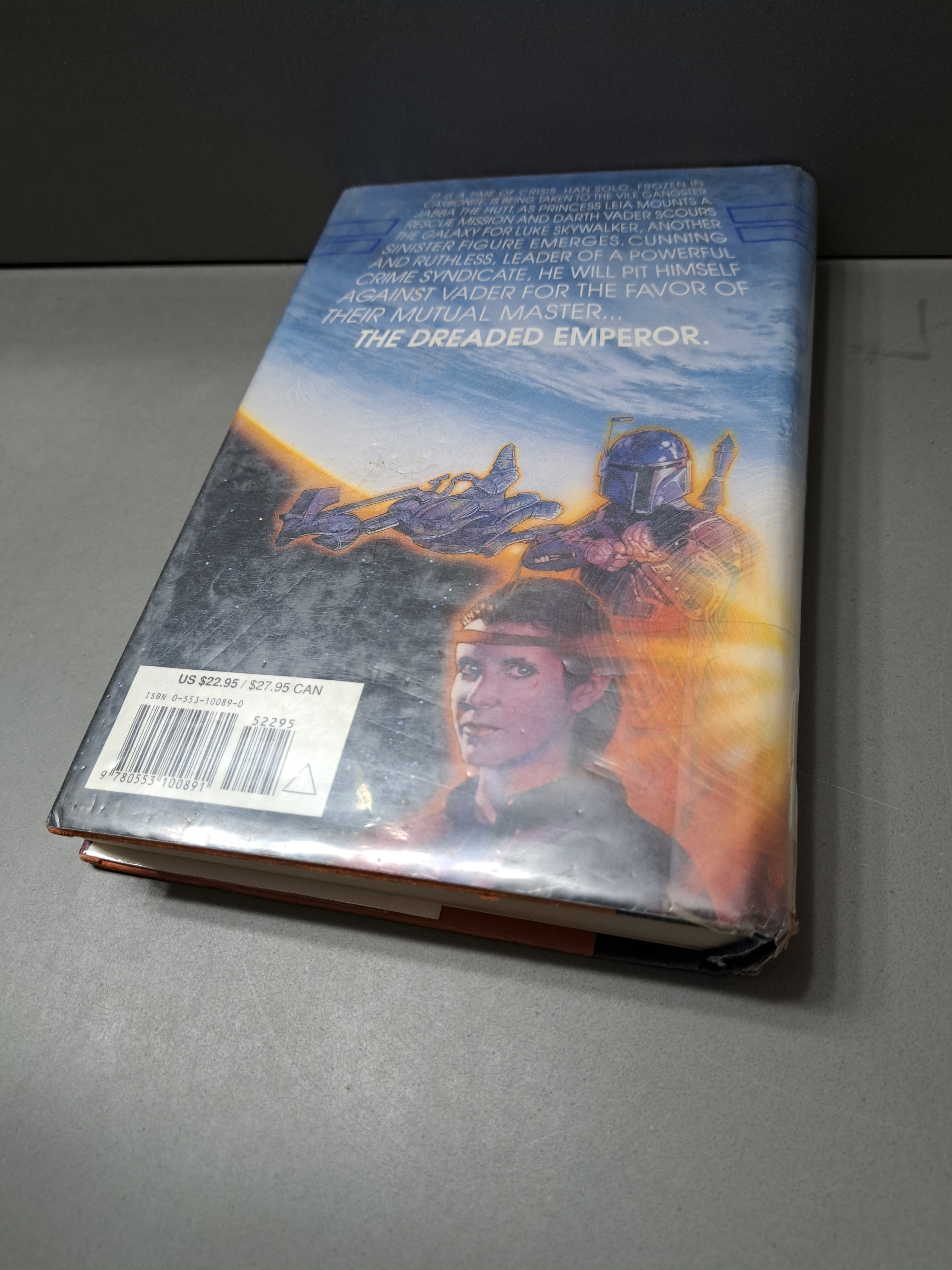 1996 First edition of Star Wars: Shadows of the Empire by Steve Perry