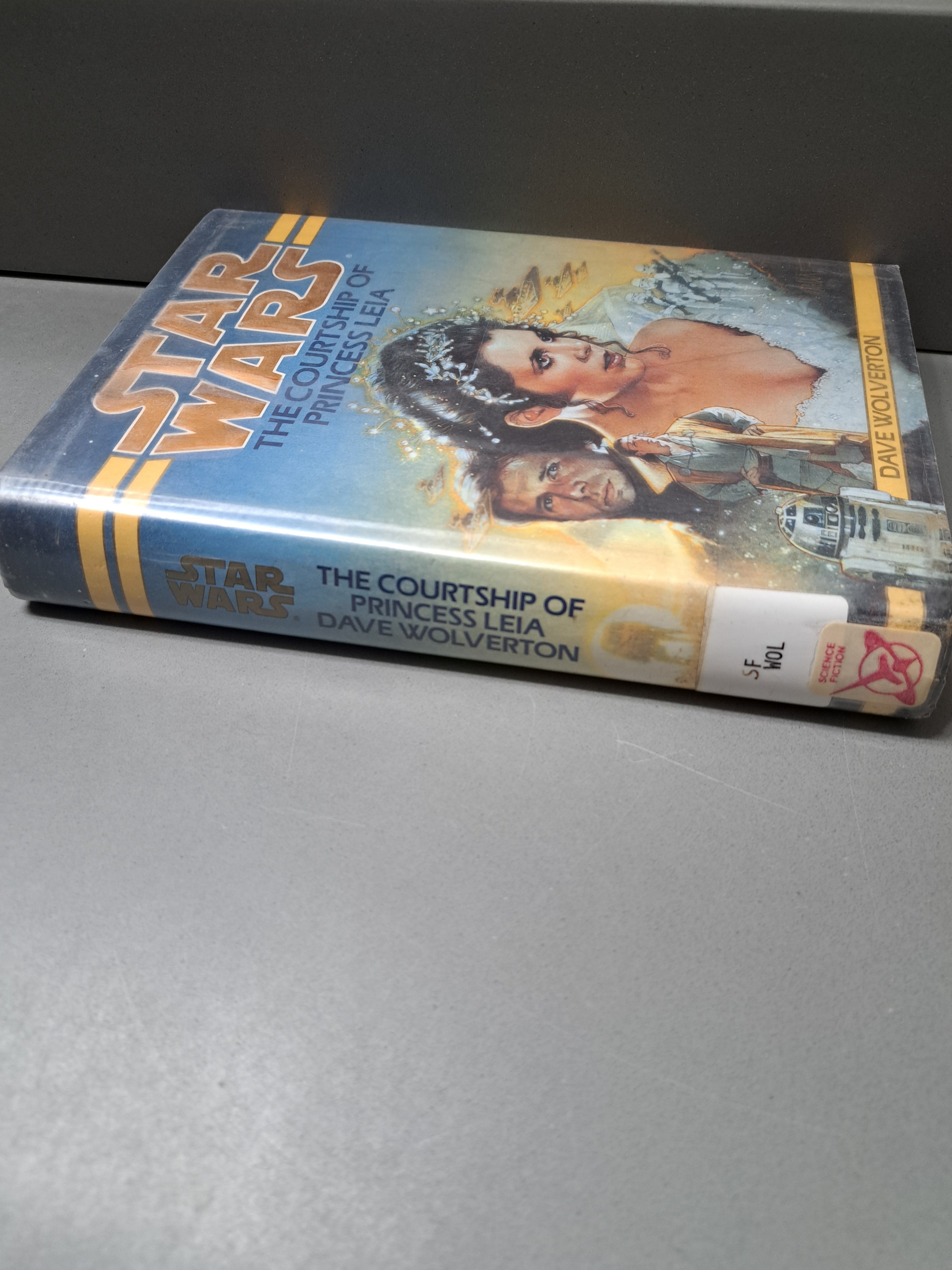 1994 First edition of Star Wars: The Courtship of Princess Leia by Dave Wolverton