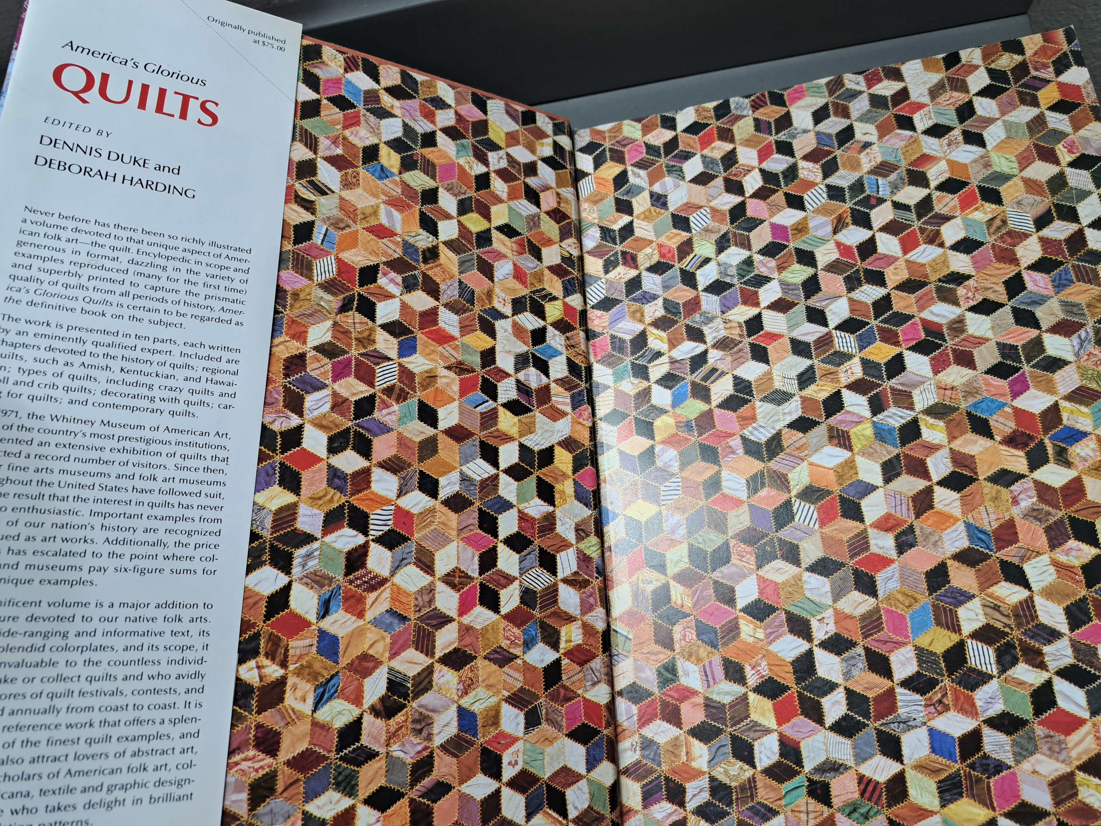 Vintage 1987 America's Glorious Quilts