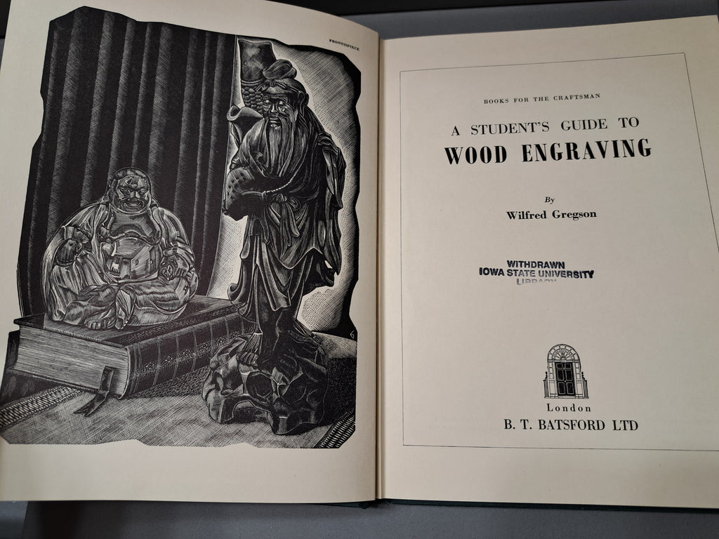 Vintage 1953 The Student's Guide to Wood Engraving