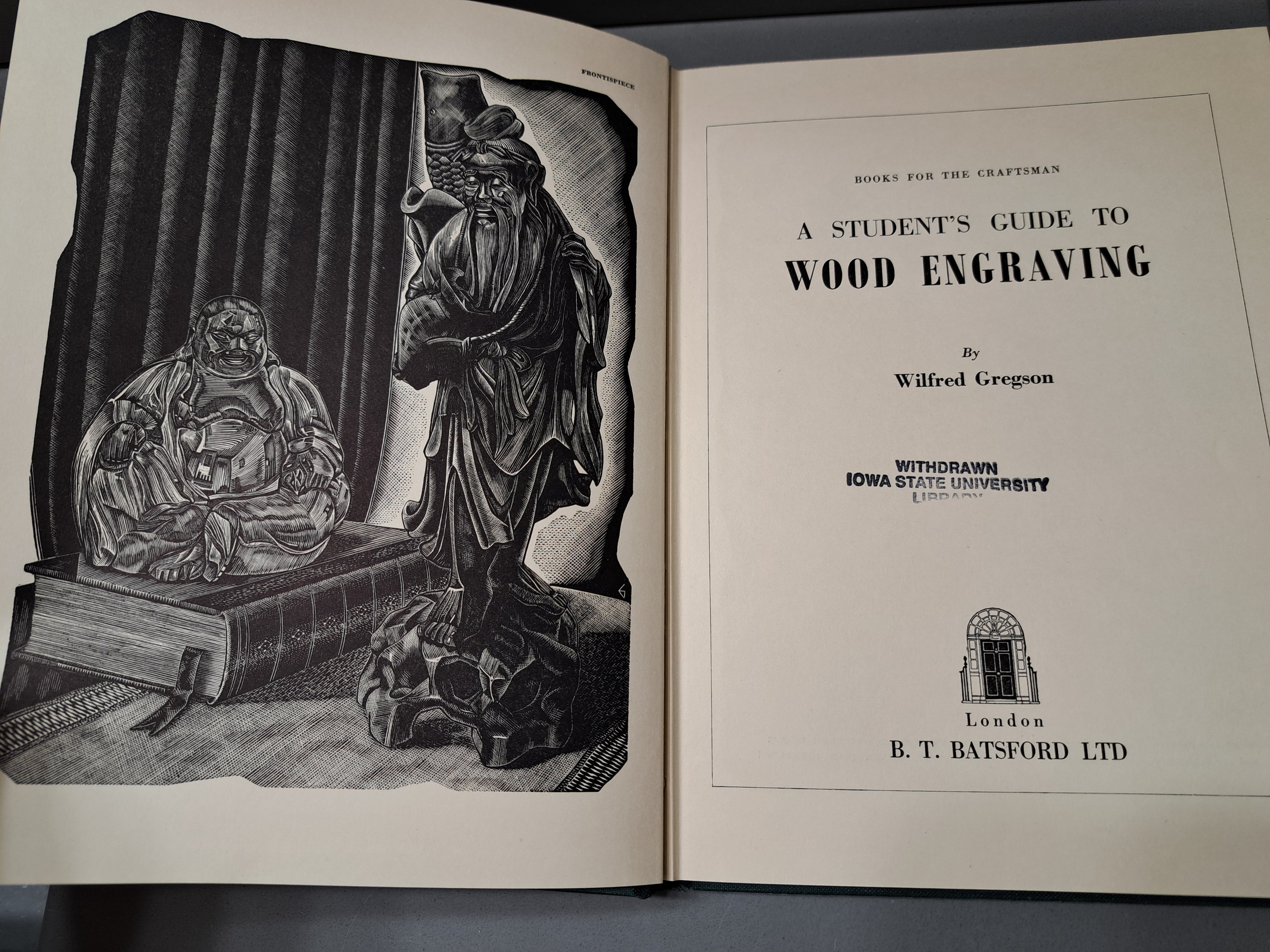 Vintage 1953 The Student's Guide to Wood Engraving