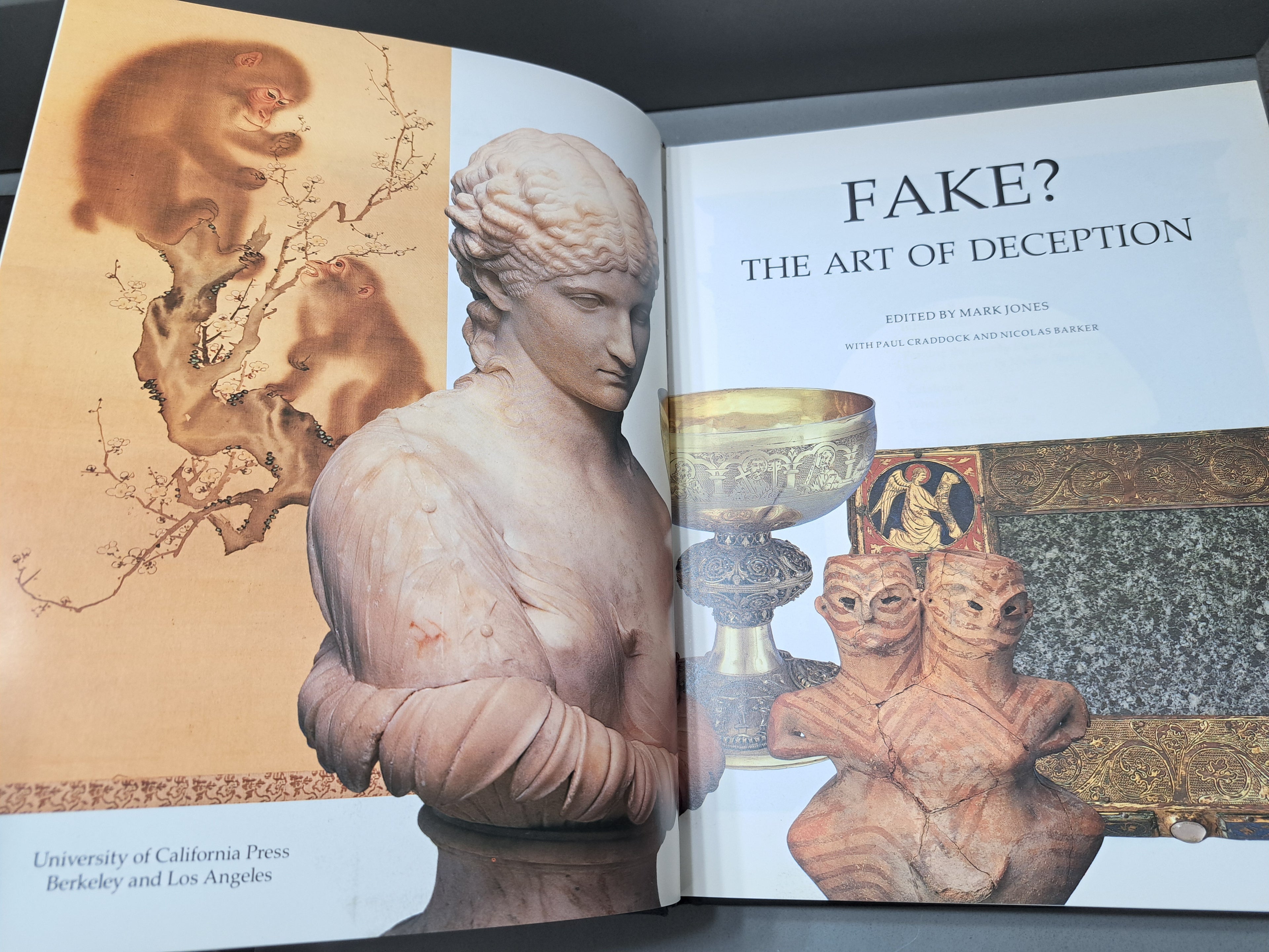 Vintage 1990 Fake? The Art of Deception edited by Mark Jones