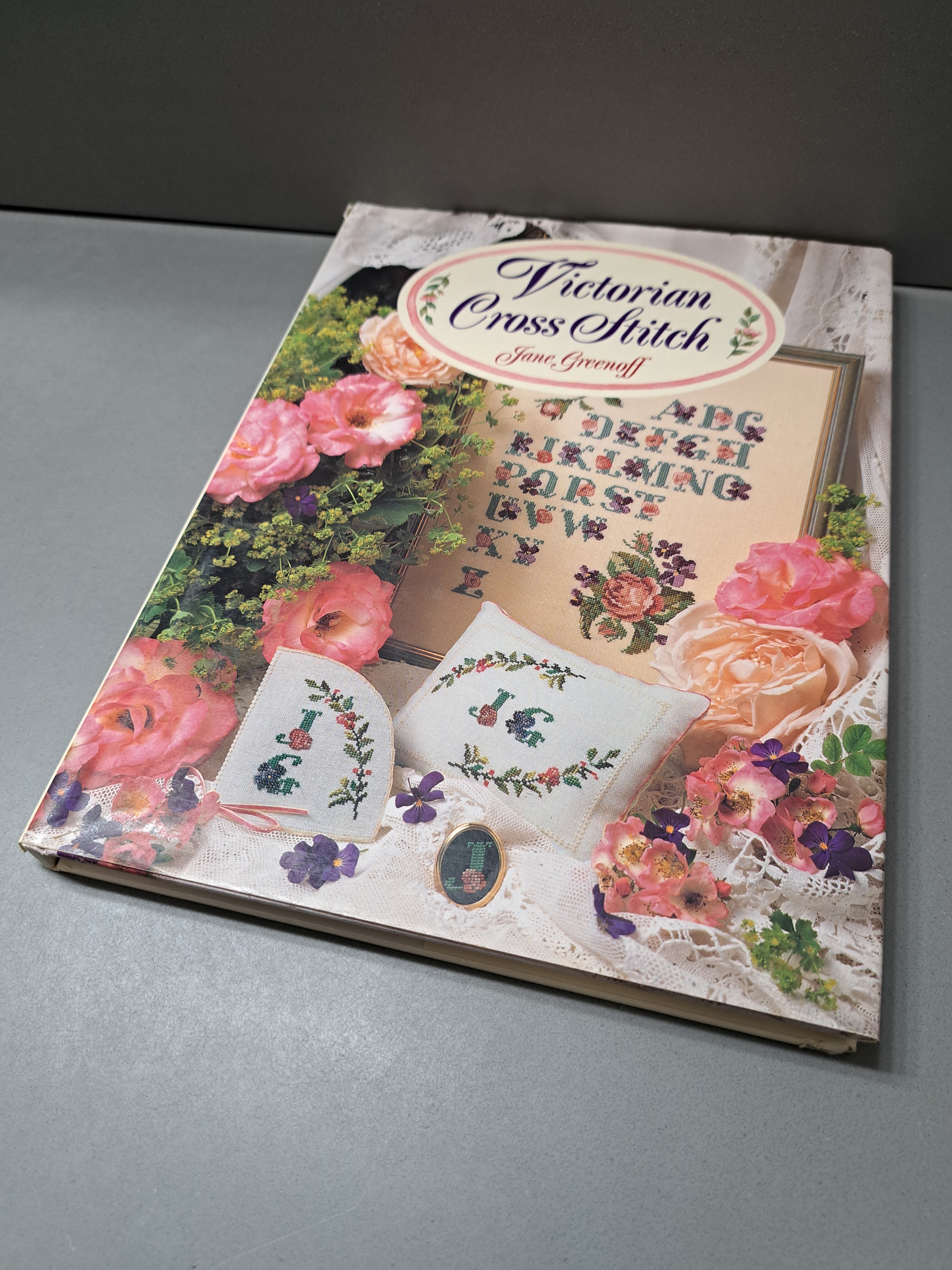 1992 edition of Victorian Cross Stitch by Jane Greenoff