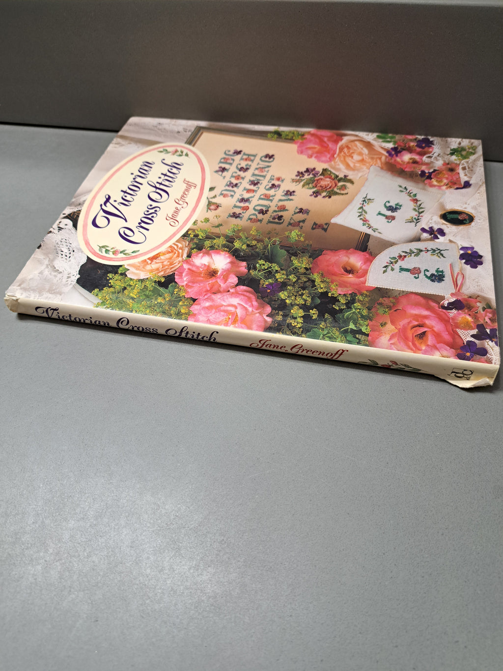 1992 edition of Victorian Cross Stitch by Jane Greenoff