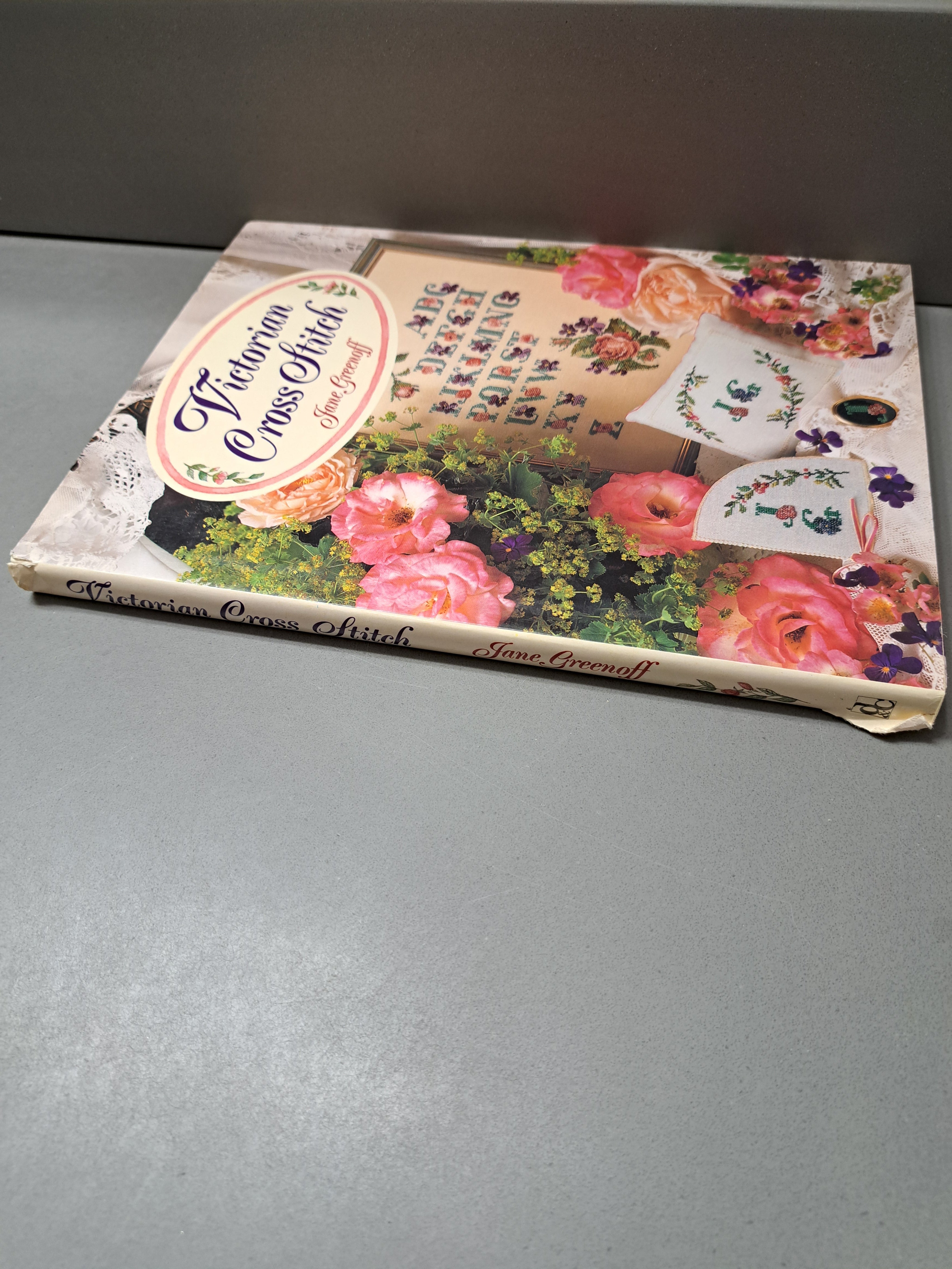 1992 edition of Victorian Cross Stitch by Jane Greenoff