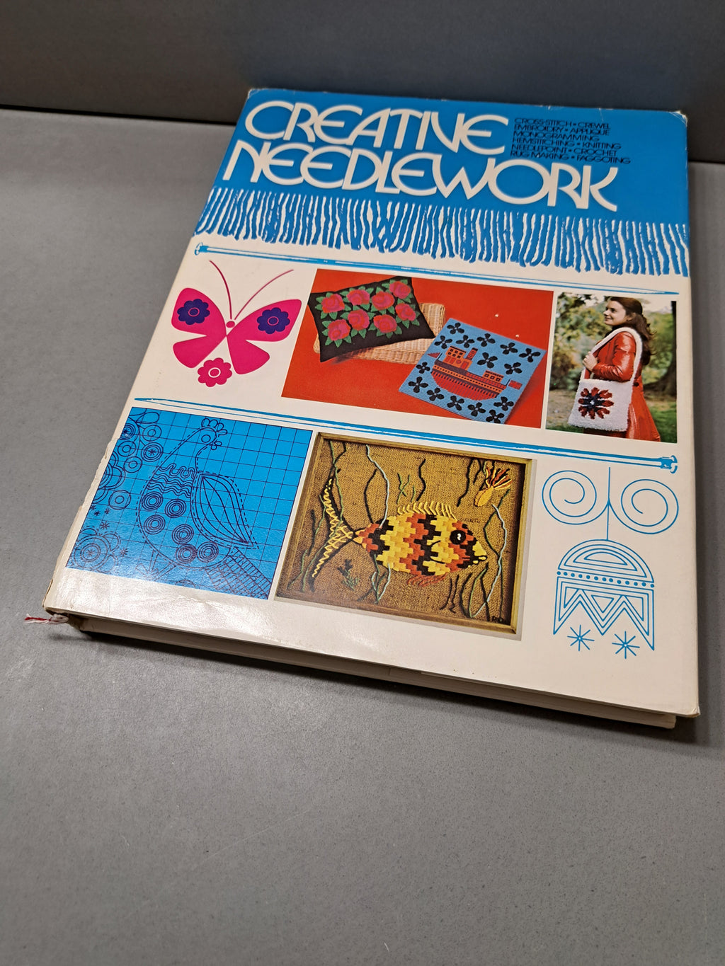 Vintage 1974 expanded edition of Creative Needlework
