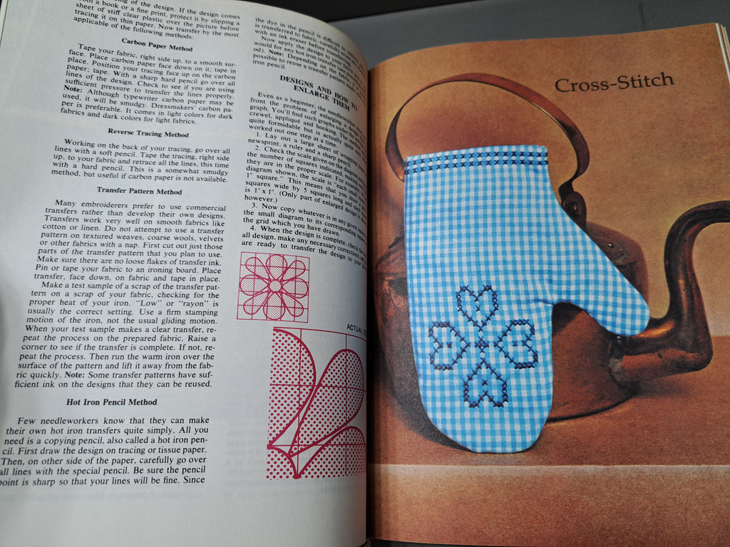 Vintage 1974 expanded edition of Creative Needlework
