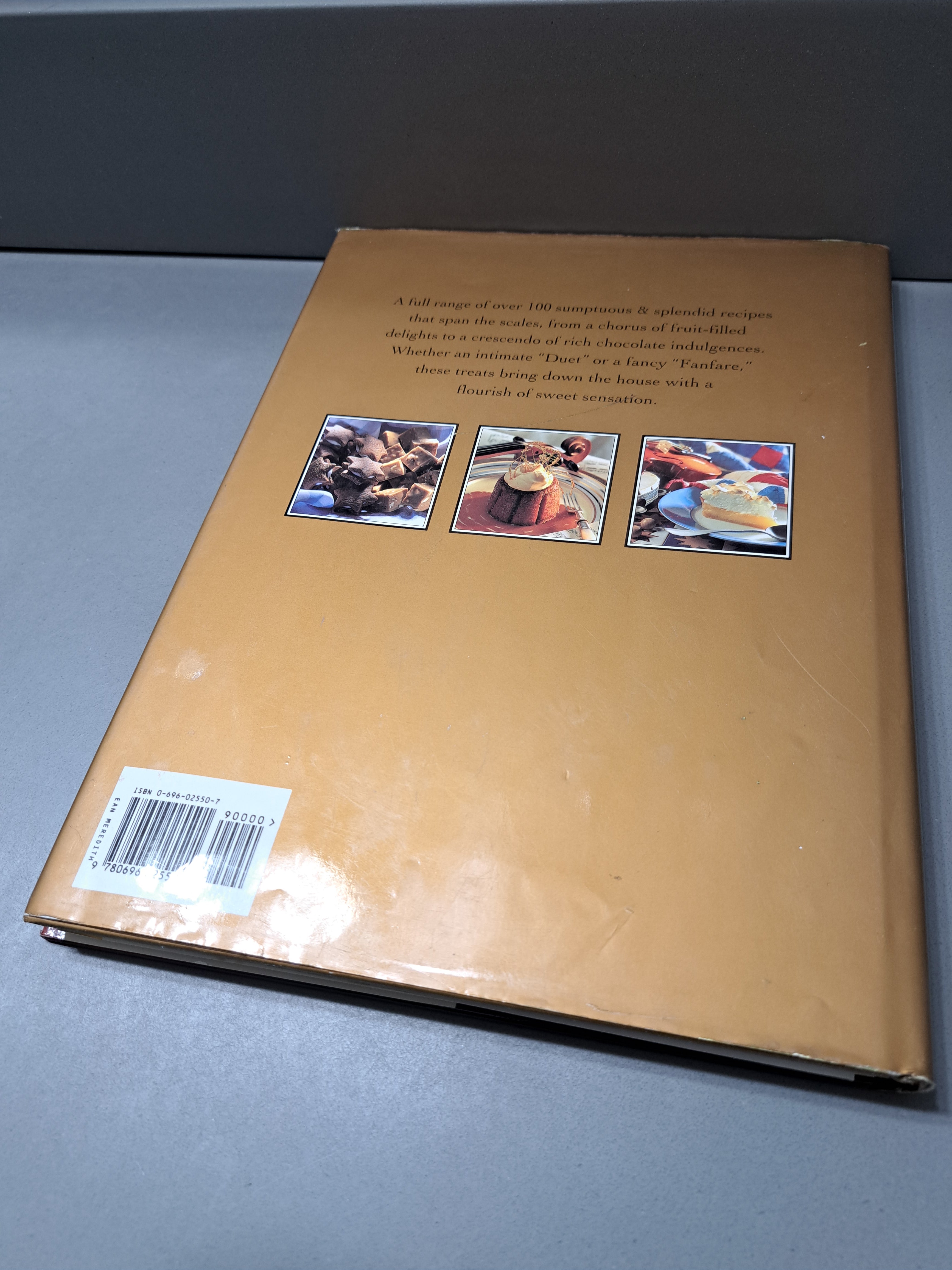 Vintage 1993 Dessert: The Grand Finale cookbook