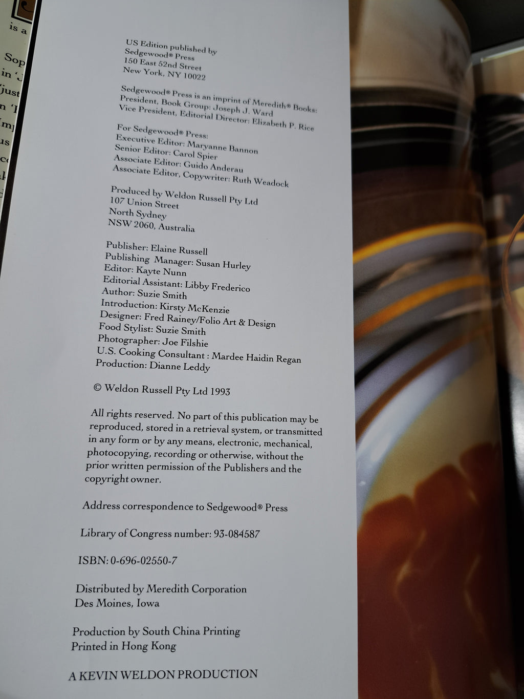 Vintage 1993 Dessert: The Grand Finale cookbook