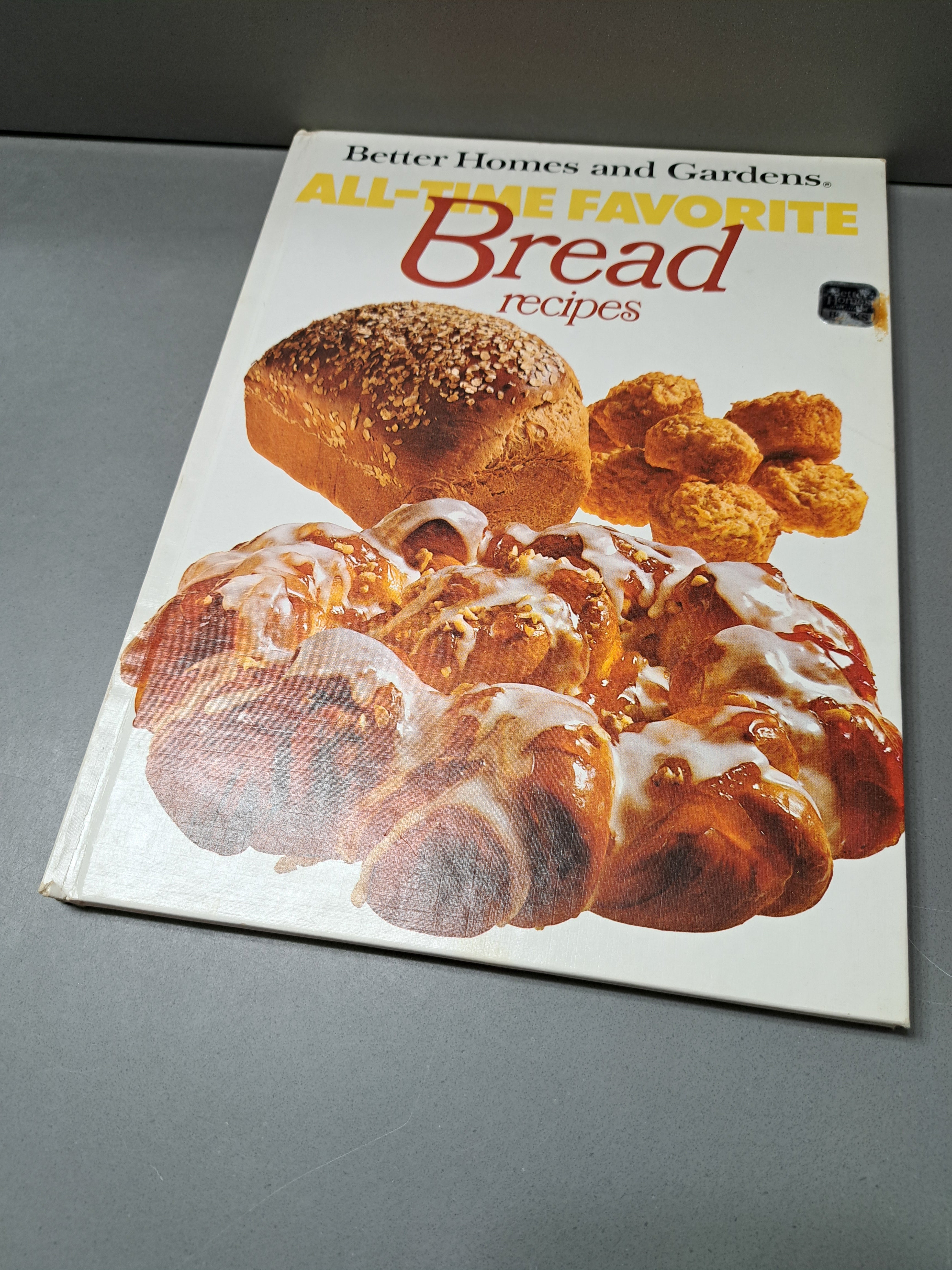 Vintage 1979 Better Homes and Gardens All-Time Favorite Bread Recipes