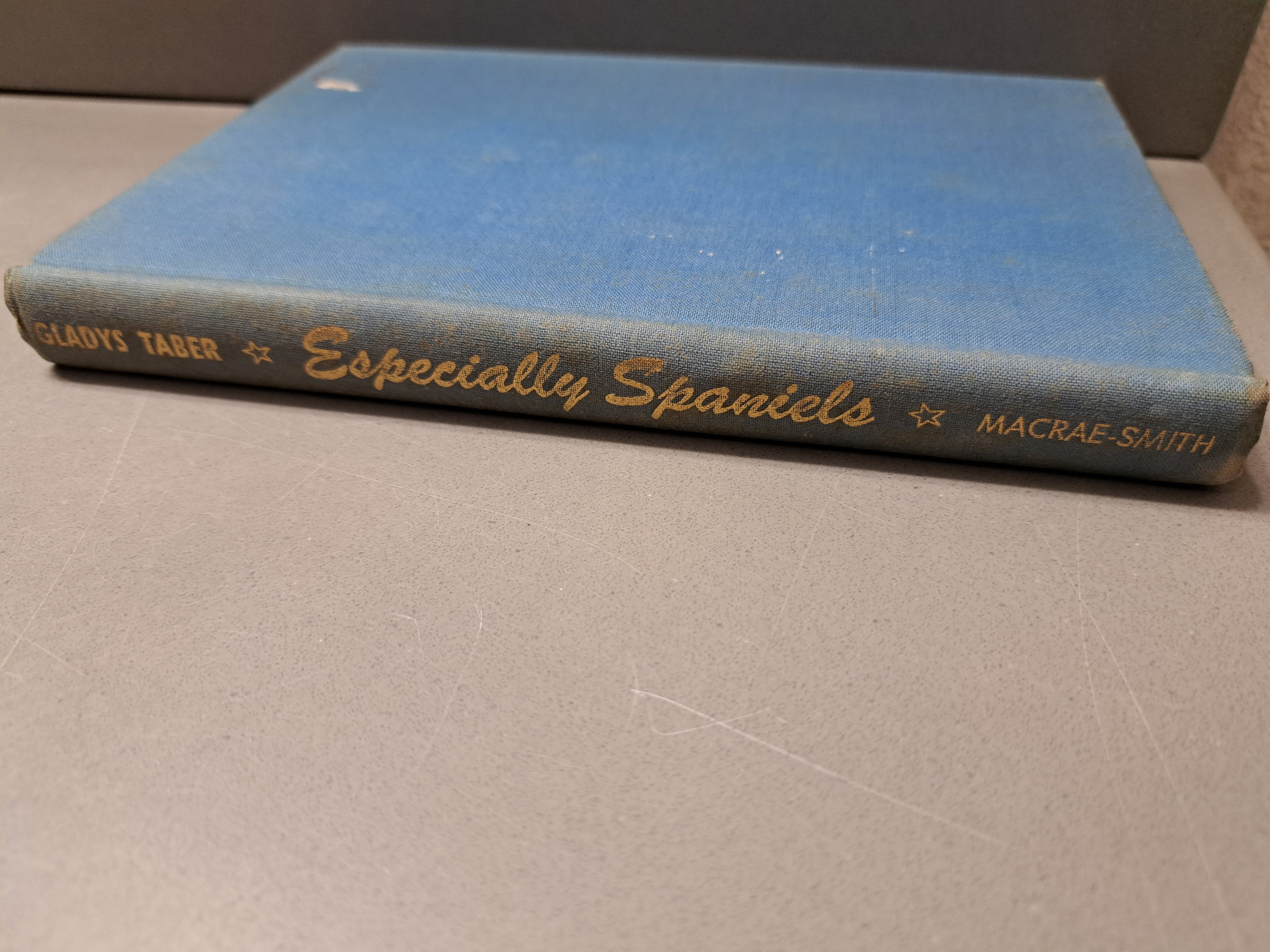 Vintage 1945 Especially Spaniels by Gladys Taber