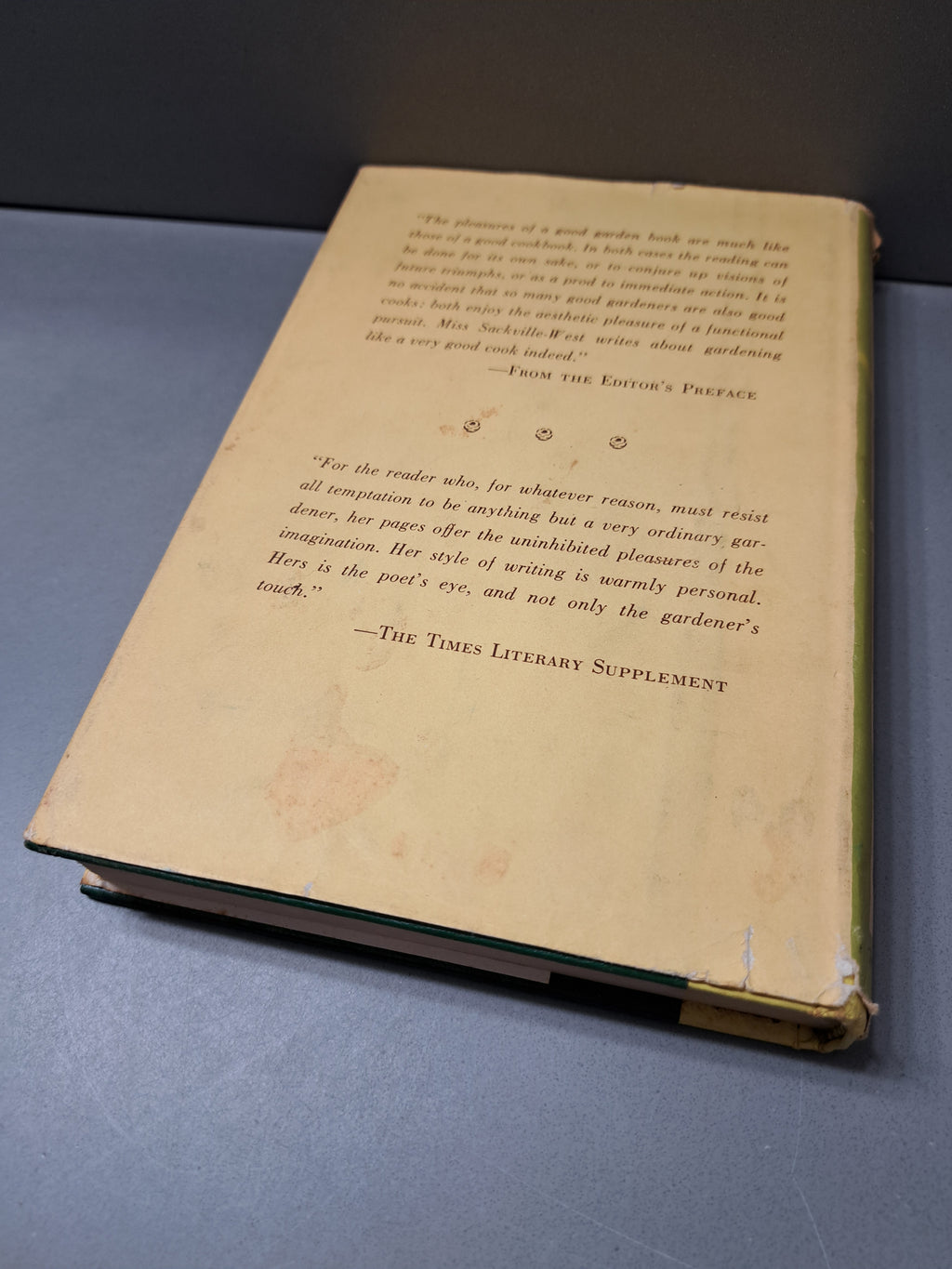 Vintage 1958 first edition of A Joy of Gardening by V Sackville-West