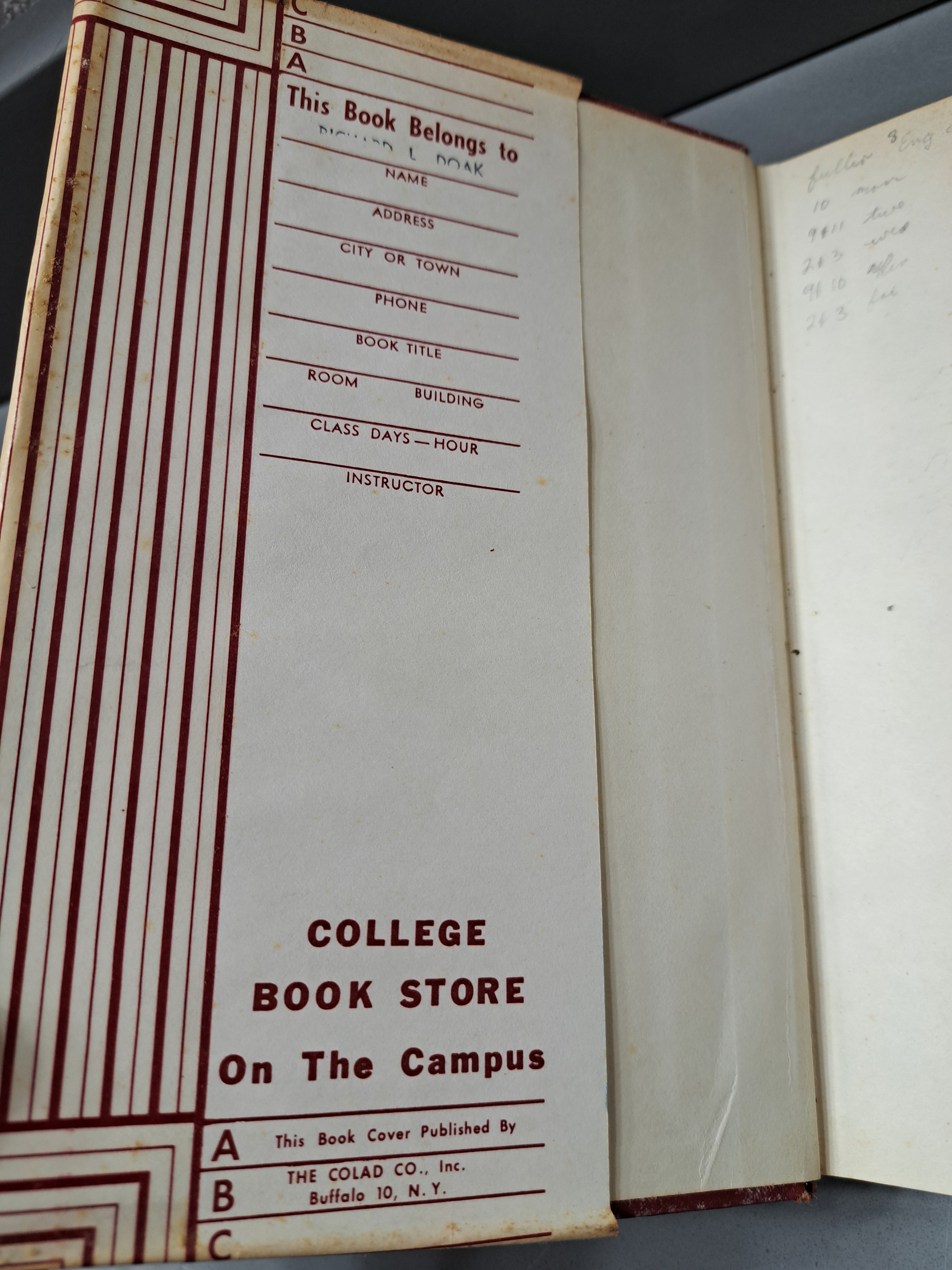Vintage 1952 Minimum Essentials for Good Writing