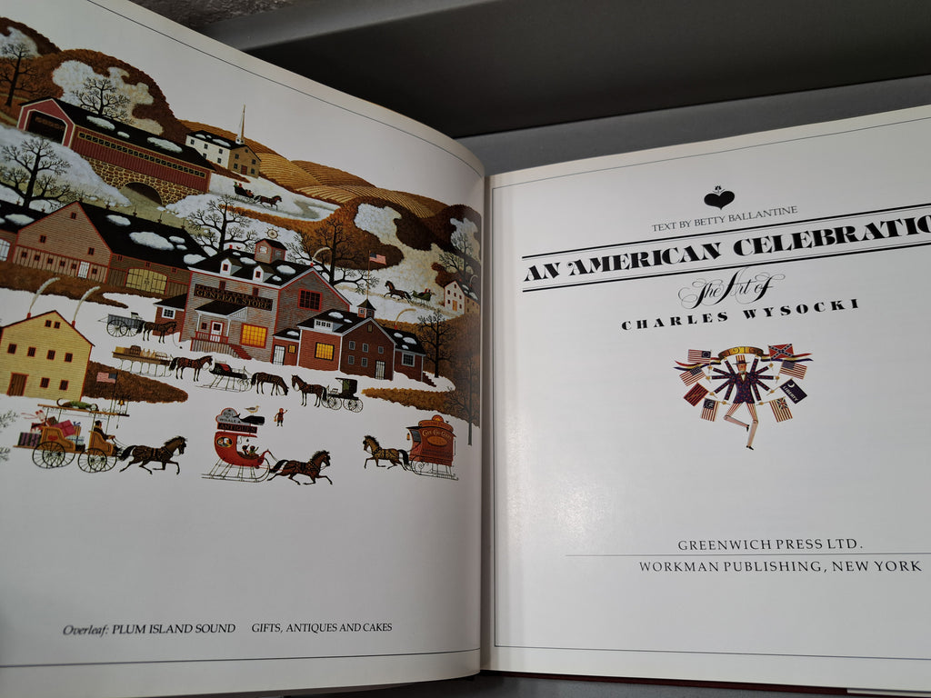 Vintage 1985 An American Celebration: The Art of Charles Wysocki