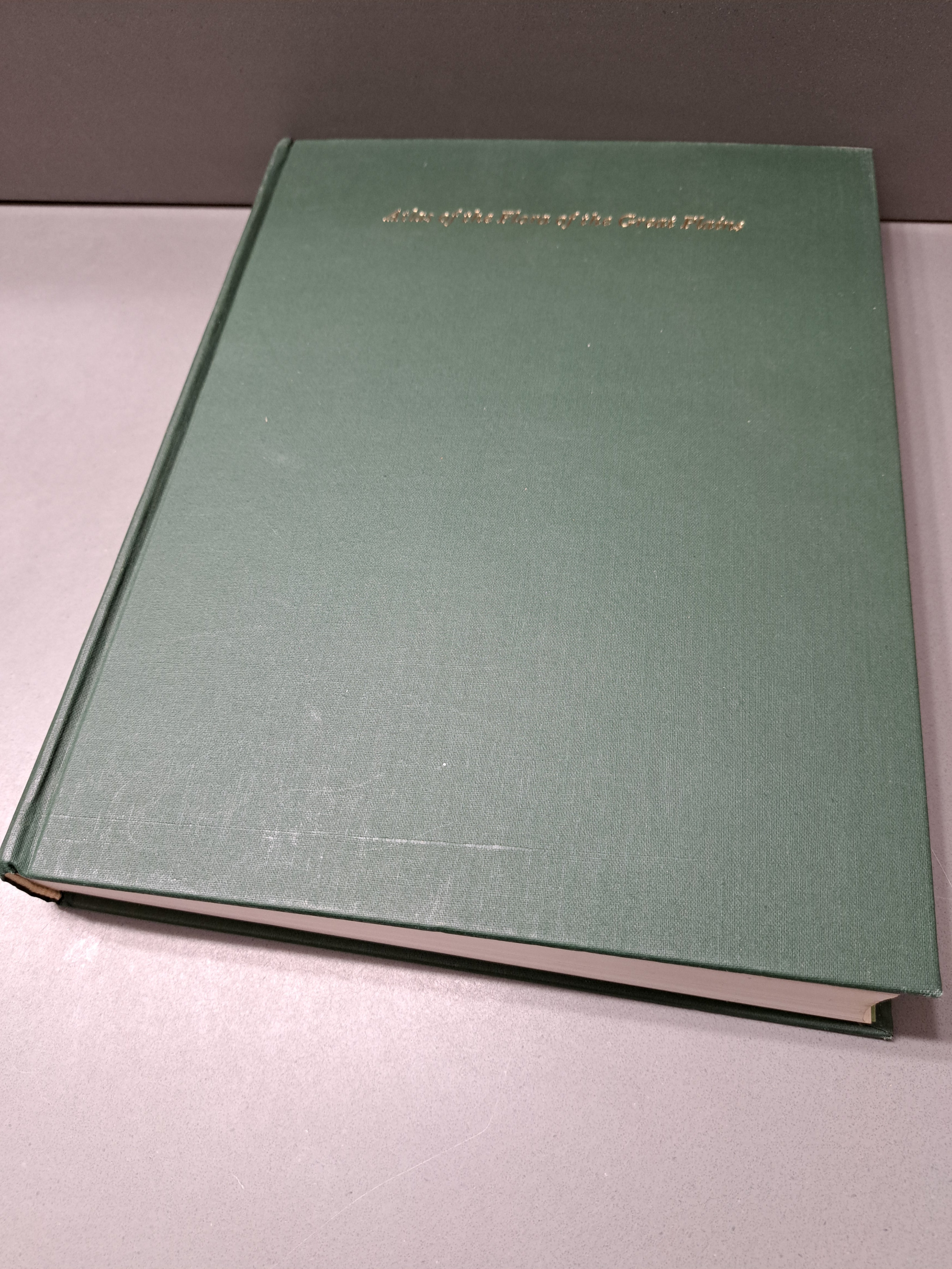 Vintage 1977 first edition of Atlas of the Flora of the Great Plains
