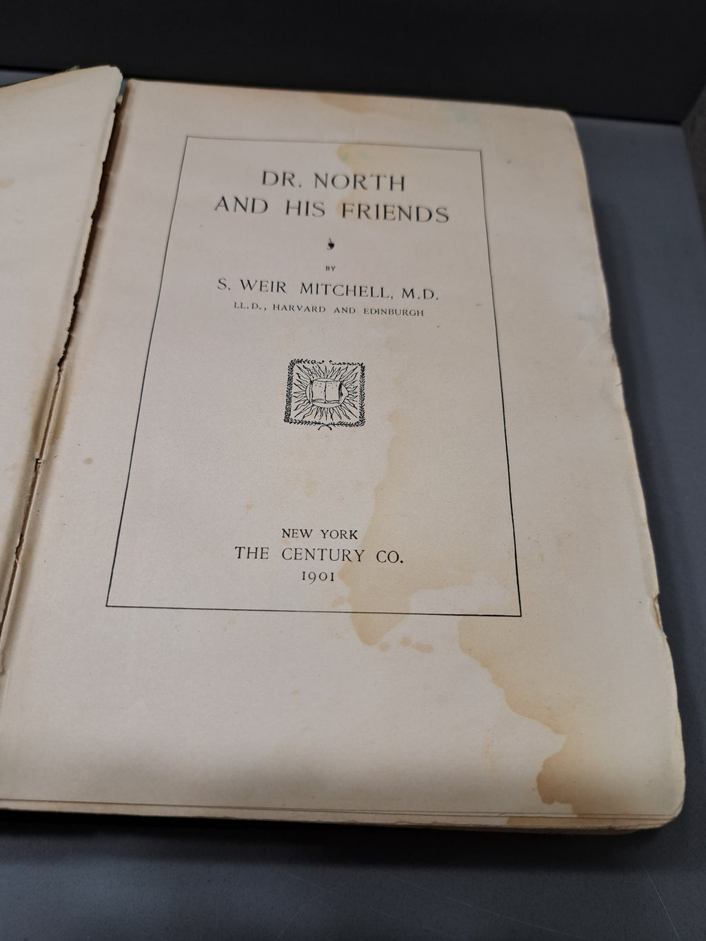 Vintage 1900 Dr North and His Friends by S Weir Mitchell MD