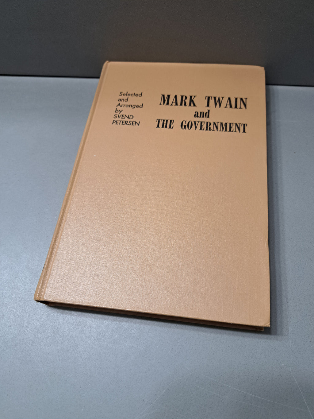 Vintage 1960 Mark Twain and The Government by Svend Petersen