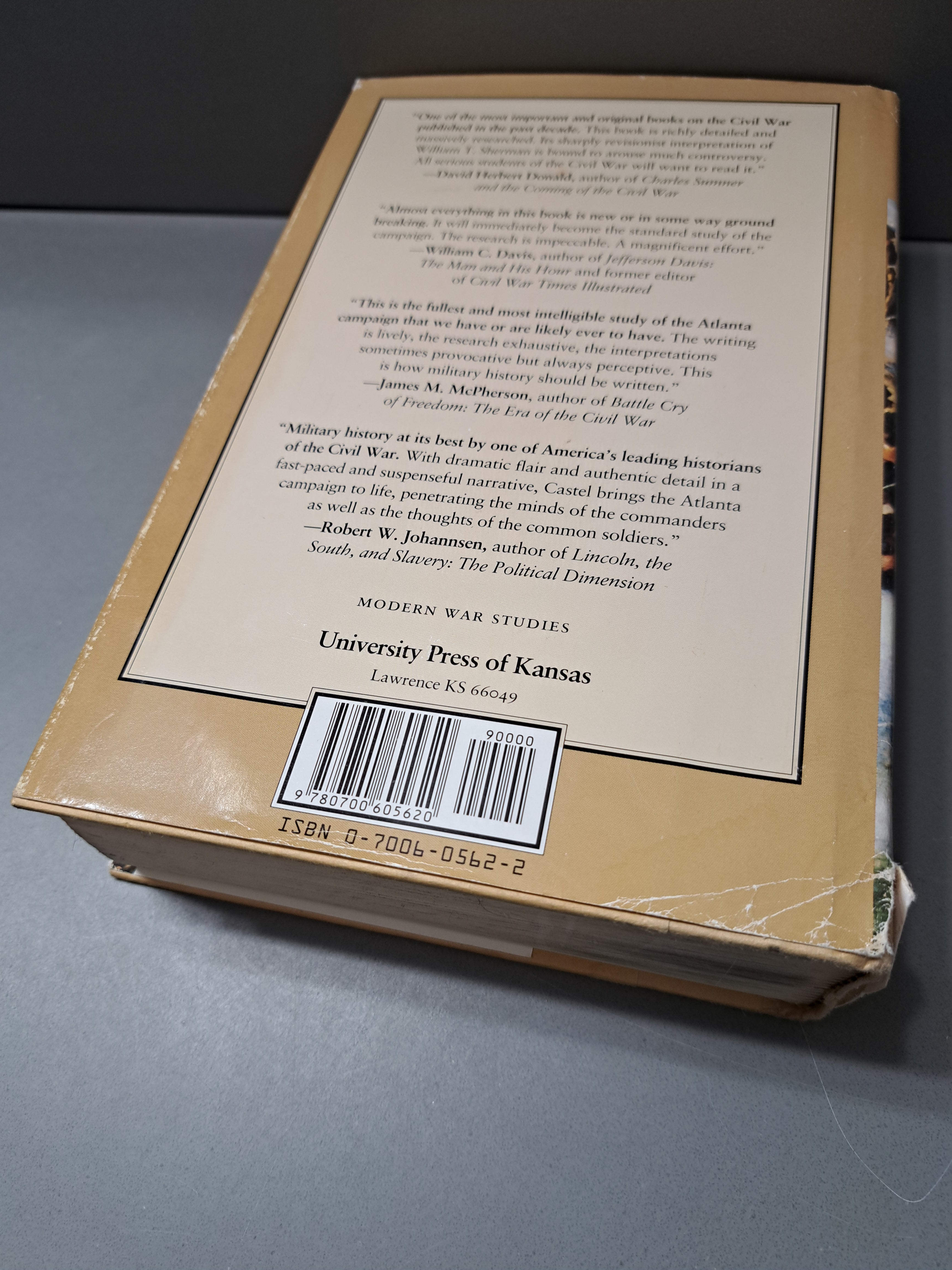 Vintage 1992 Decision in the West: The Atlanta Campaign of 1864 by Albert Castel