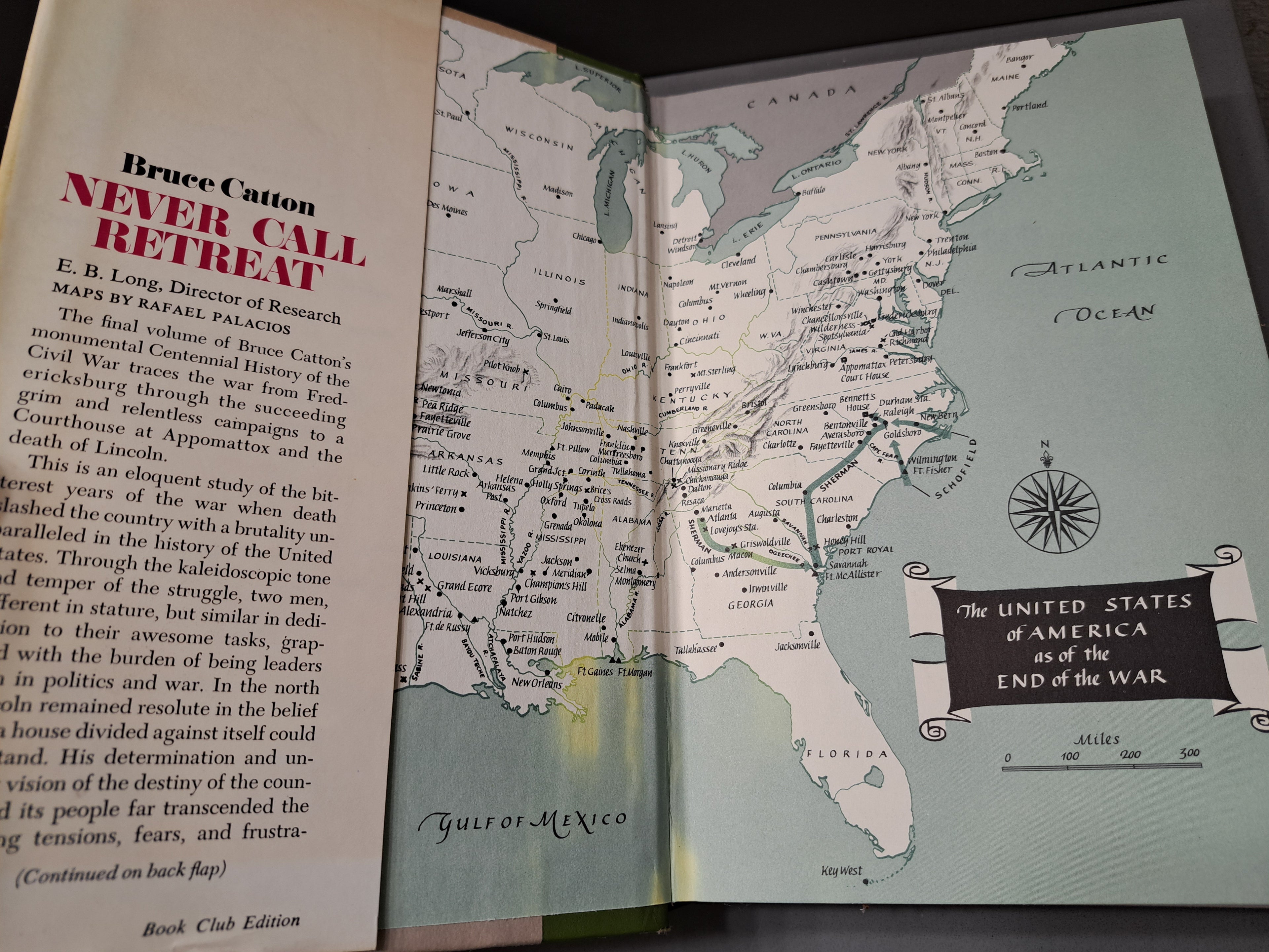 Vintage 1965 Never Call Retreat by Bruce Catton