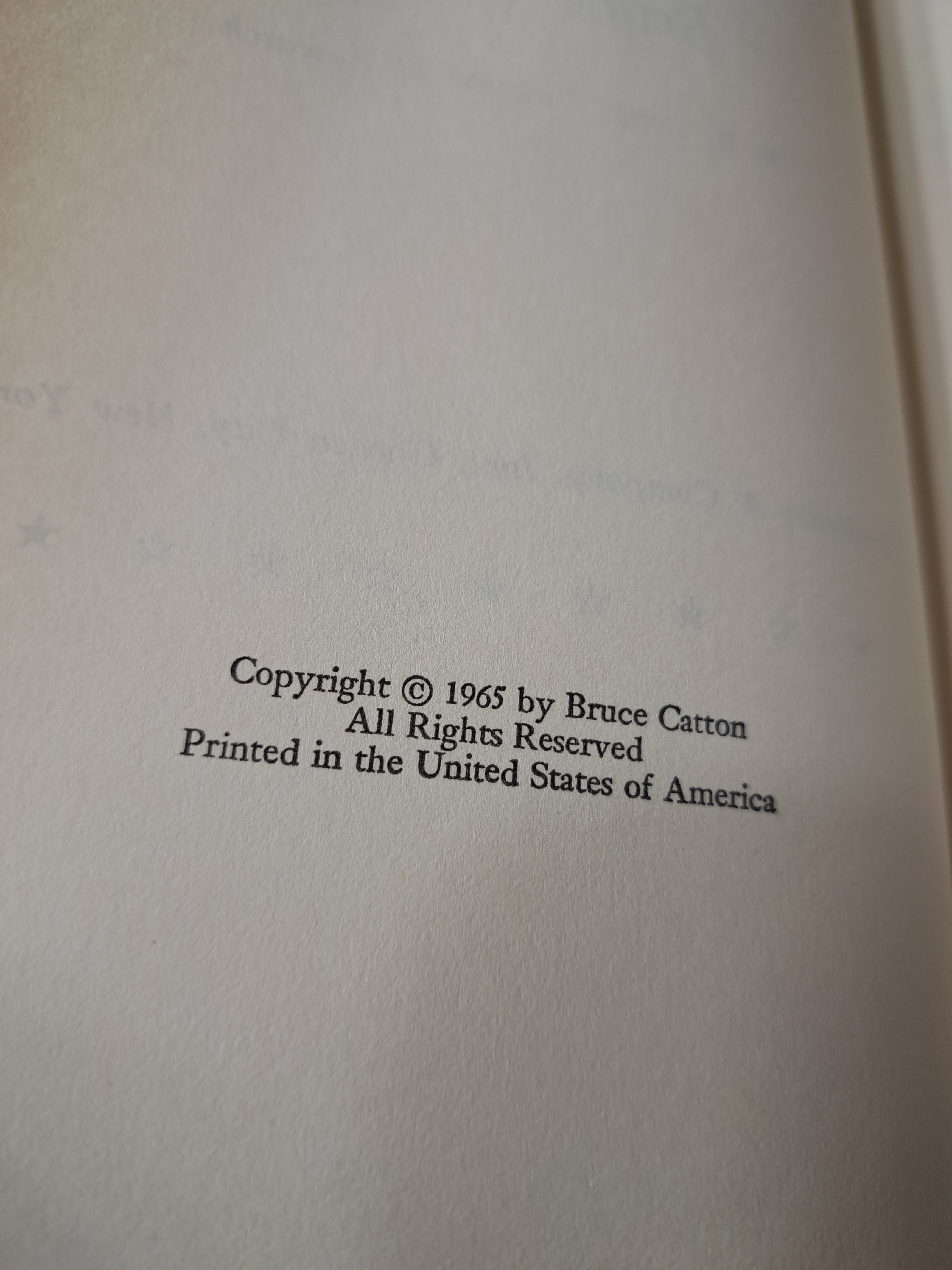 Vintage 1965 Never Call Retreat by Bruce Catton